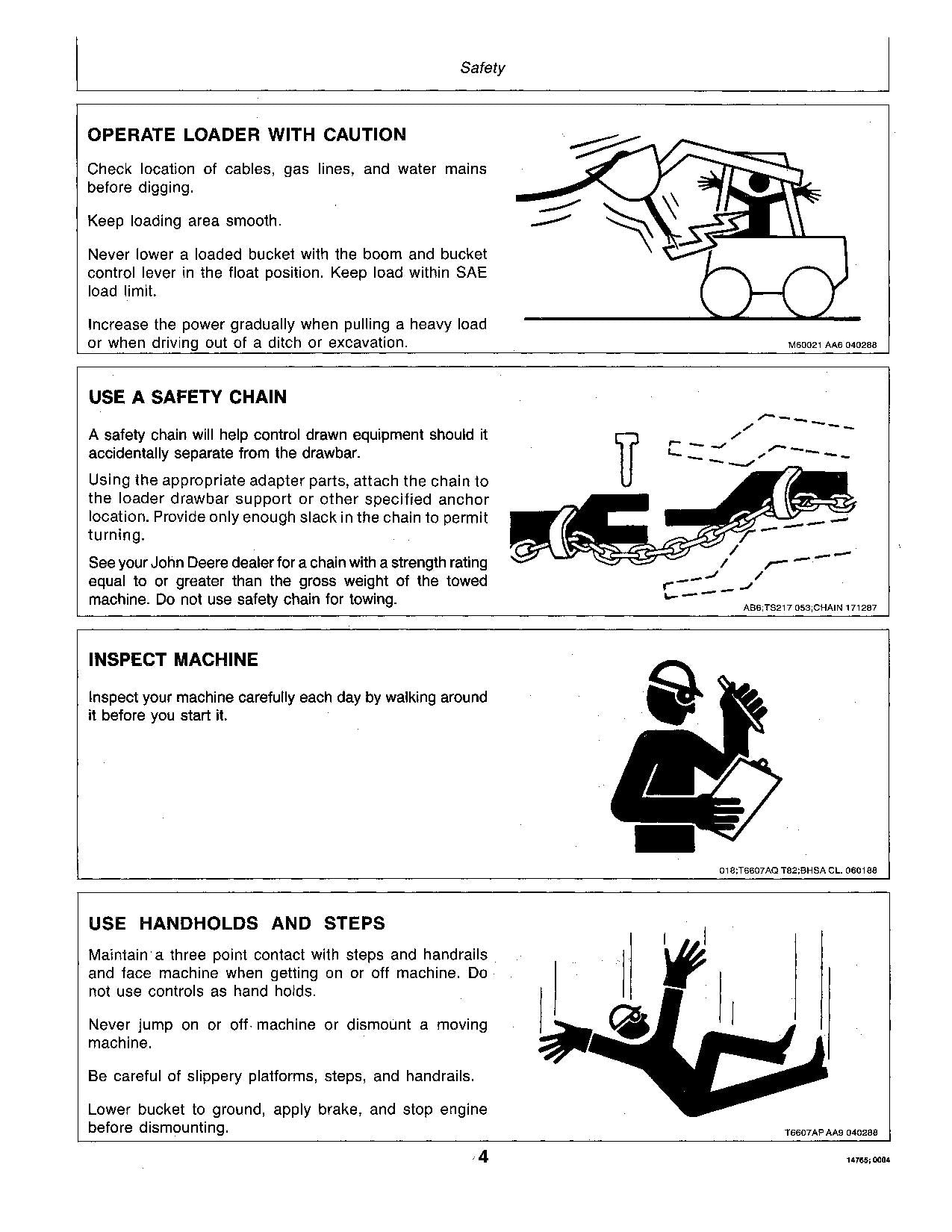 JOHN DEERE 60 SKID STEER OPERATORS MANUAL OMM77702