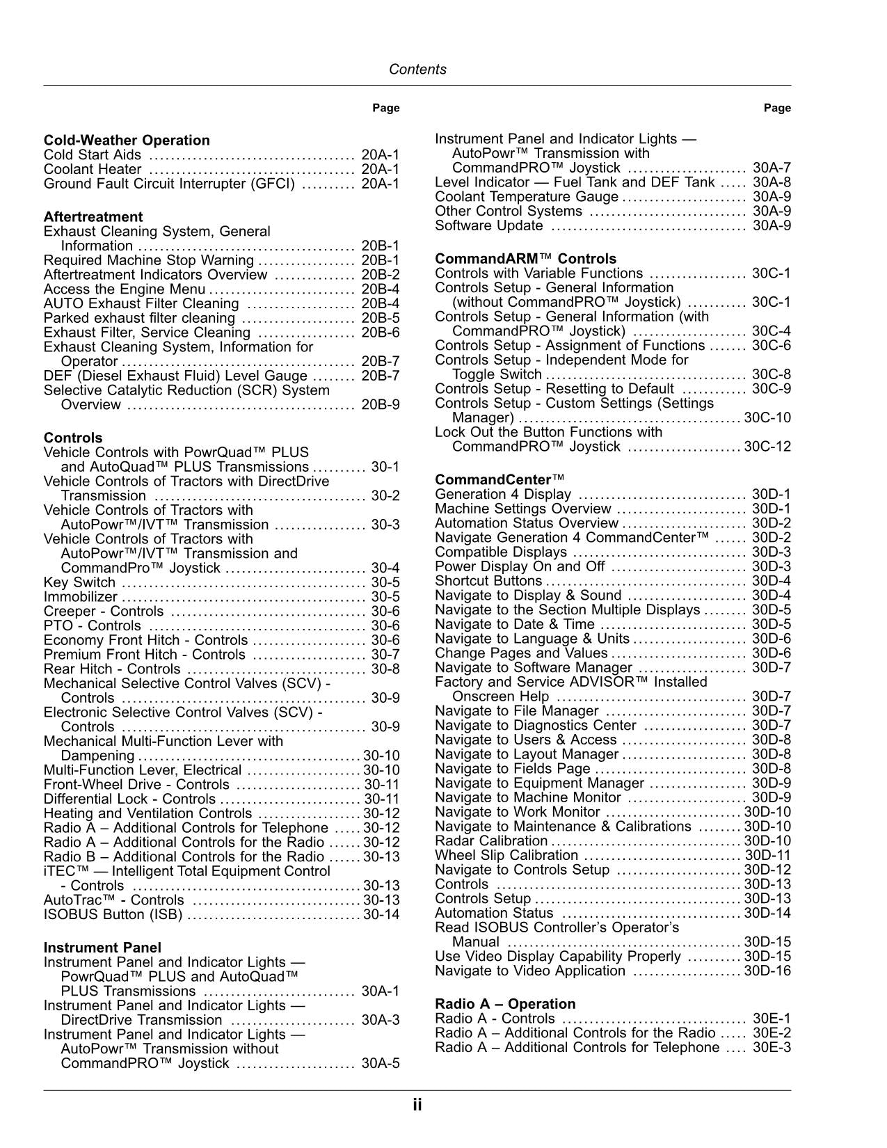 JOHN DEERE 6145R 6155R 6155RH 6175R 6195R 6215R TRACTOR OPERATORS MANUAL