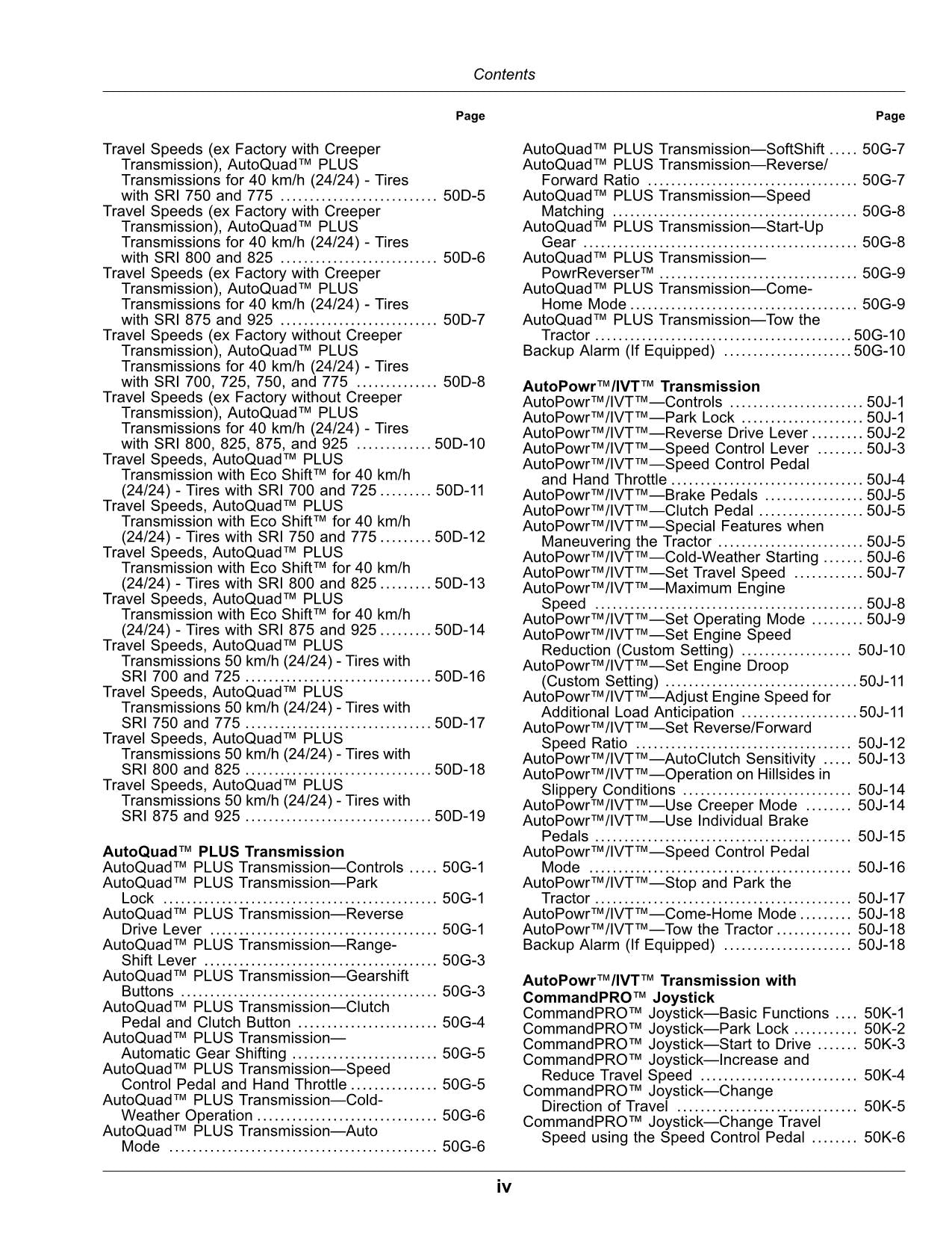 MANUEL D'UTILISATION DU TRACTEUR JOHN DEERE 6R 110 6R 120 6R 130 6R 140