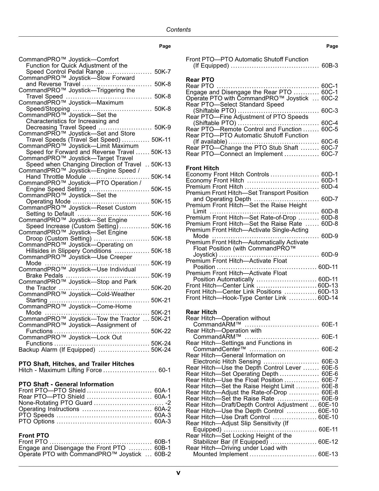 JOHN DEERE 6R 110 6R 120 6R 130 6R 140 TRACTOR OPERATORS MANUAL