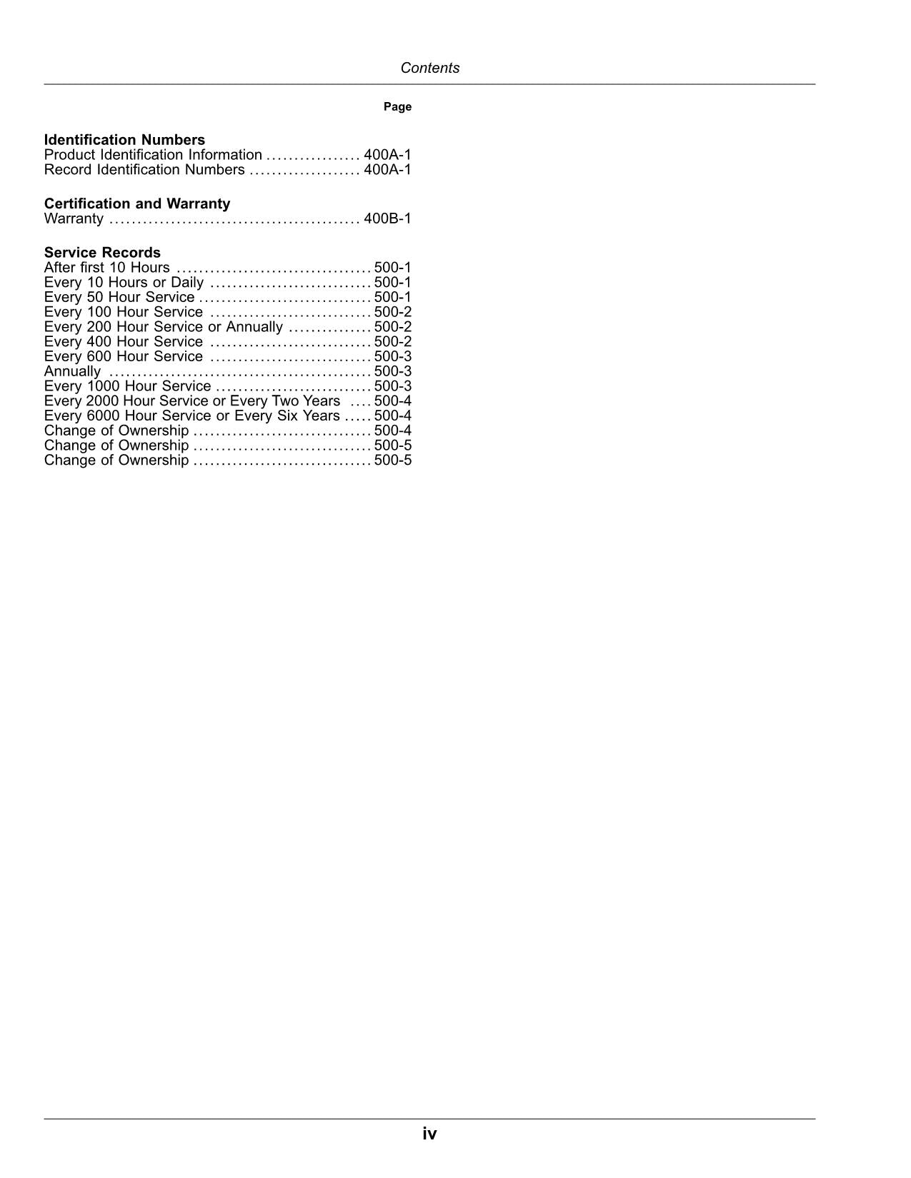 JOHN DEERE 3033R 3038R 3045R TRACTOR OPERATORS MANUAL #2