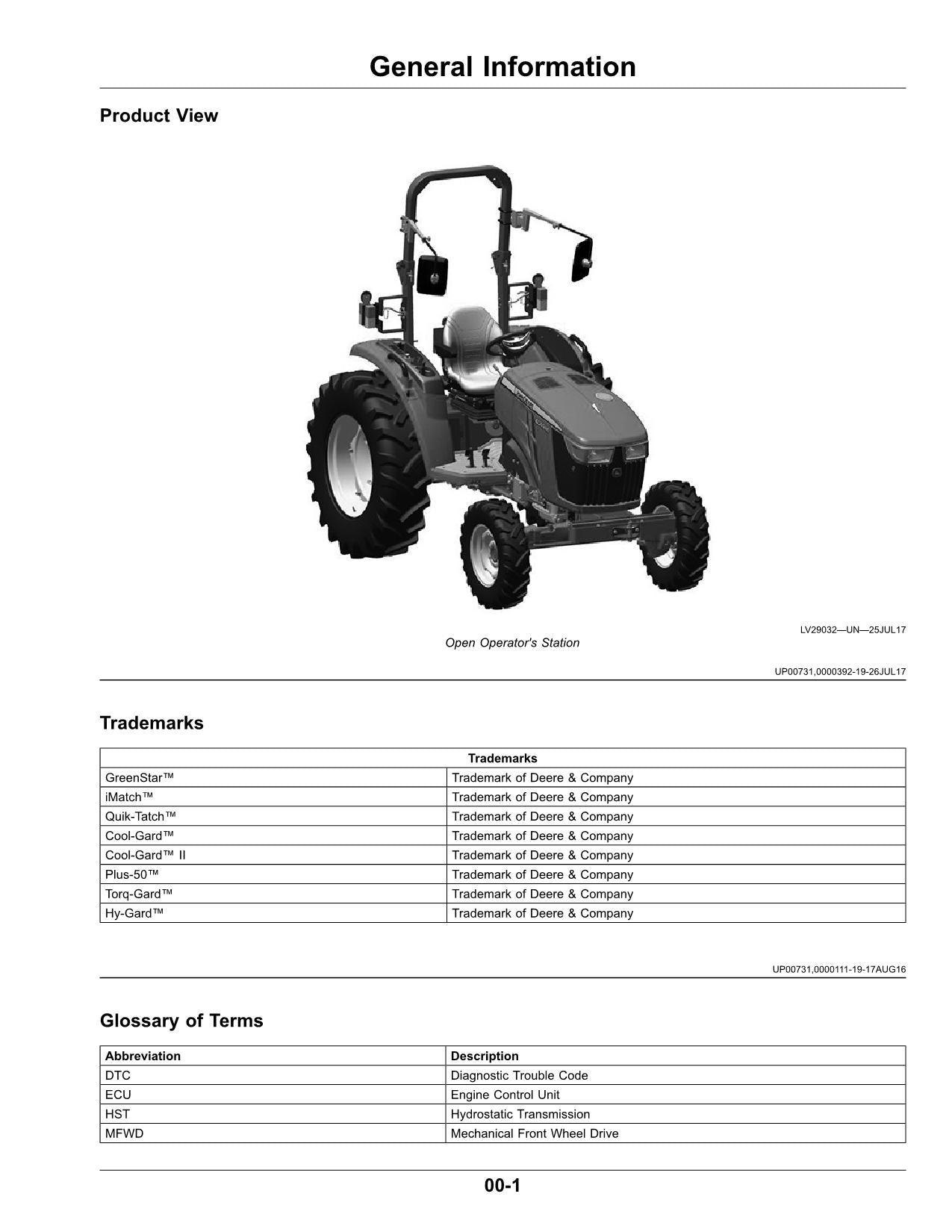 MANUEL D'UTILISATION DU TRACTEUR JOHN DEERE 4049M 4049R 4066M 4066R #3