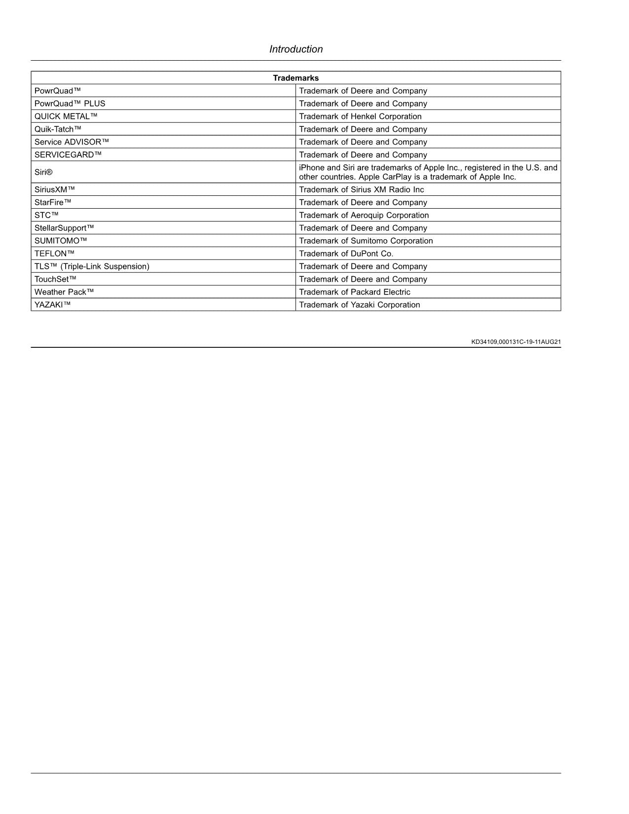 JOHN DEERE 8RT 340 410 310 370 TRAKTOR-BETRIEBSHANDBUCH Nr. 1