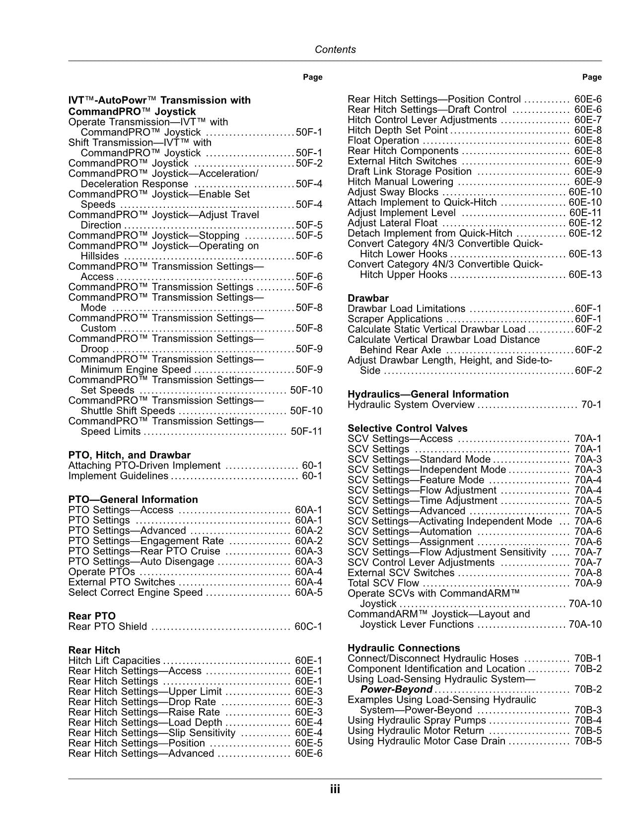 JOHN DEERE 8RT 340 410 310 370 TRACTOR OPERATORS MANUAL #1