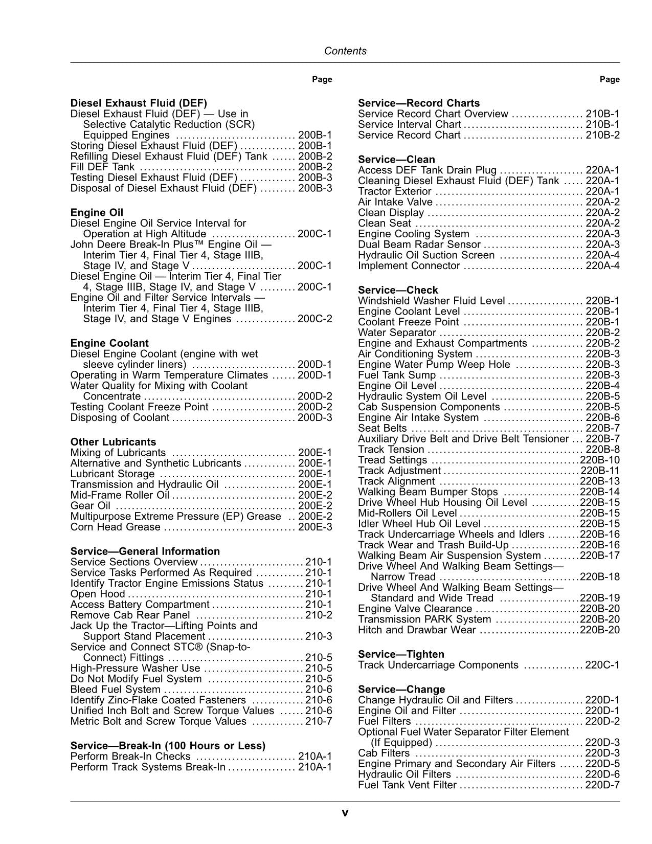 JOHN DEERE 8RT 340 410 310 370 TRACTOR OPERATORS MANUAL #1