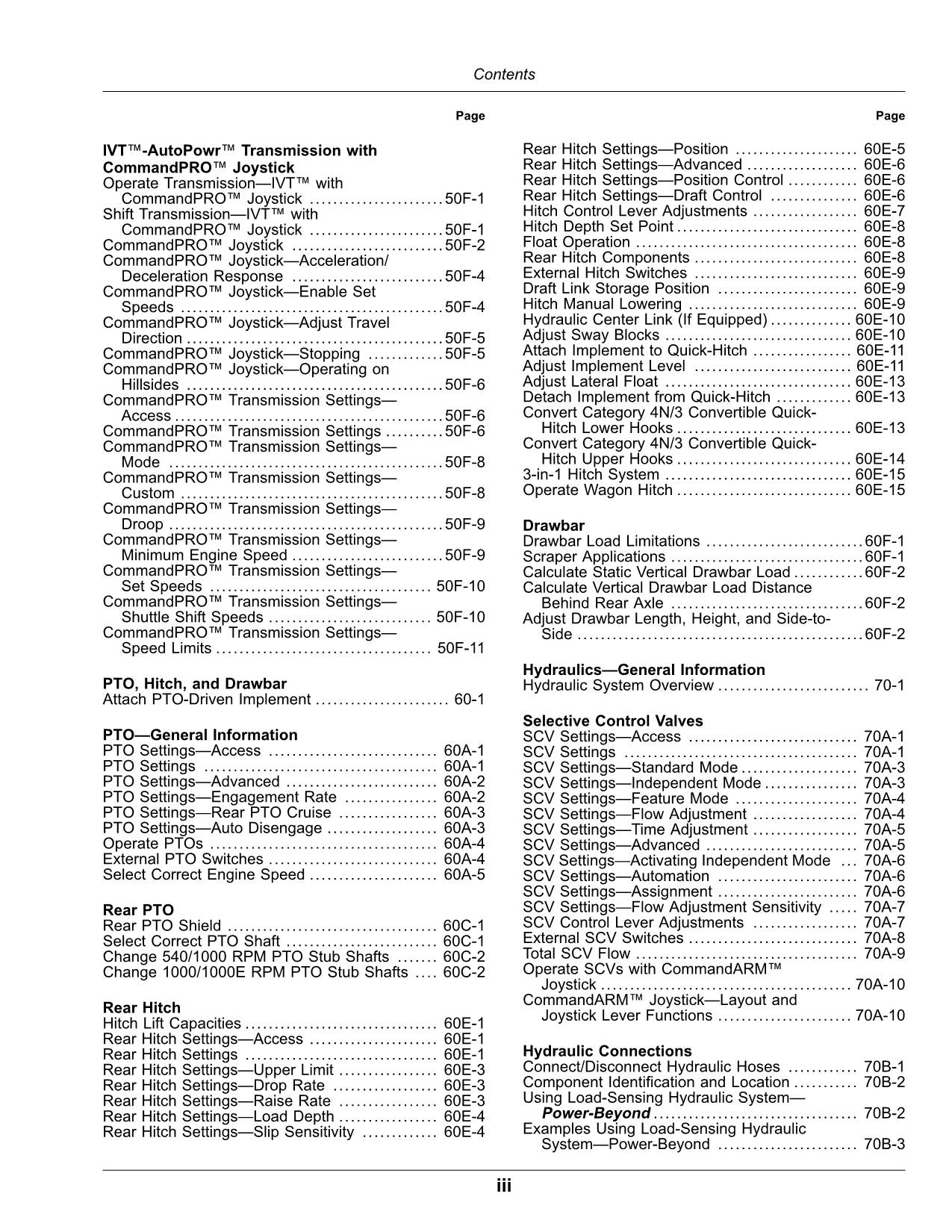 JOHN DEERE 8RX 410 310 370 340 TRACTOR OPERATORS MANUAL #2