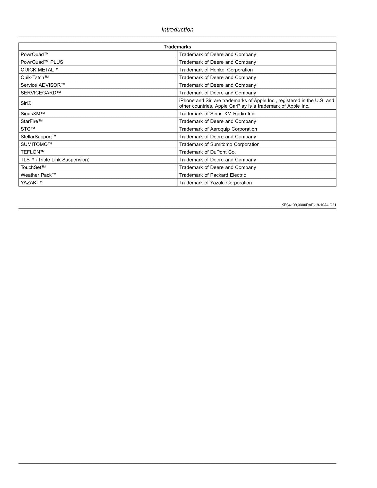 JOHN DEERE 8R 370 250 280 230 340 310 410 TRAKTOR-BETRIEBSHANDBUCH Nr. 1