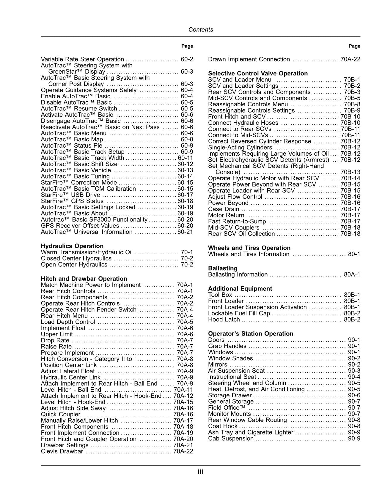 JOHN DEERE 5090R 5100R 5115R 5115RH 5125R TRACTOR OPERATORS MANUAL #2