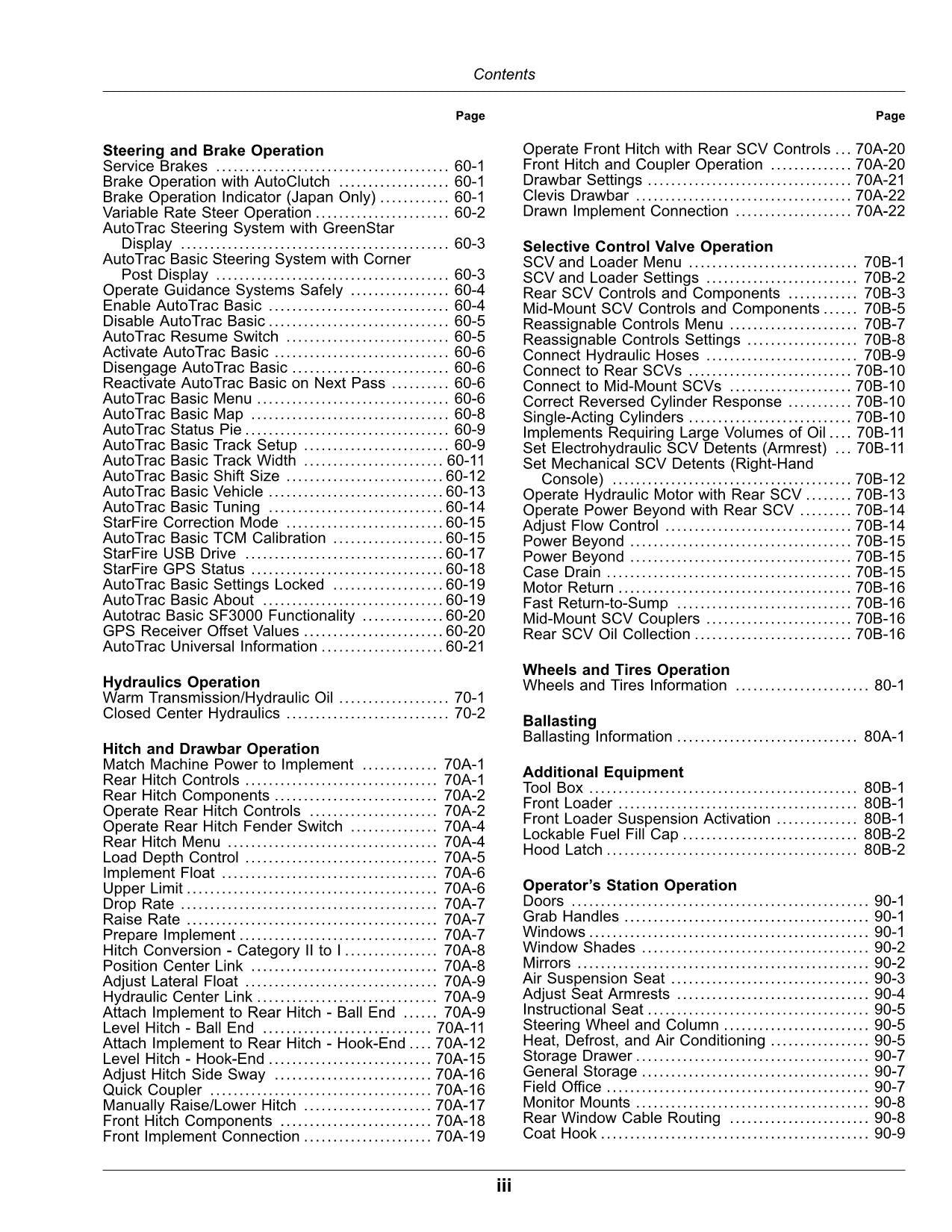 JOHN DEERE 5090R 5100R 5115R 5115RH 5125R TRACTOR OPERATORS MANUAL #4