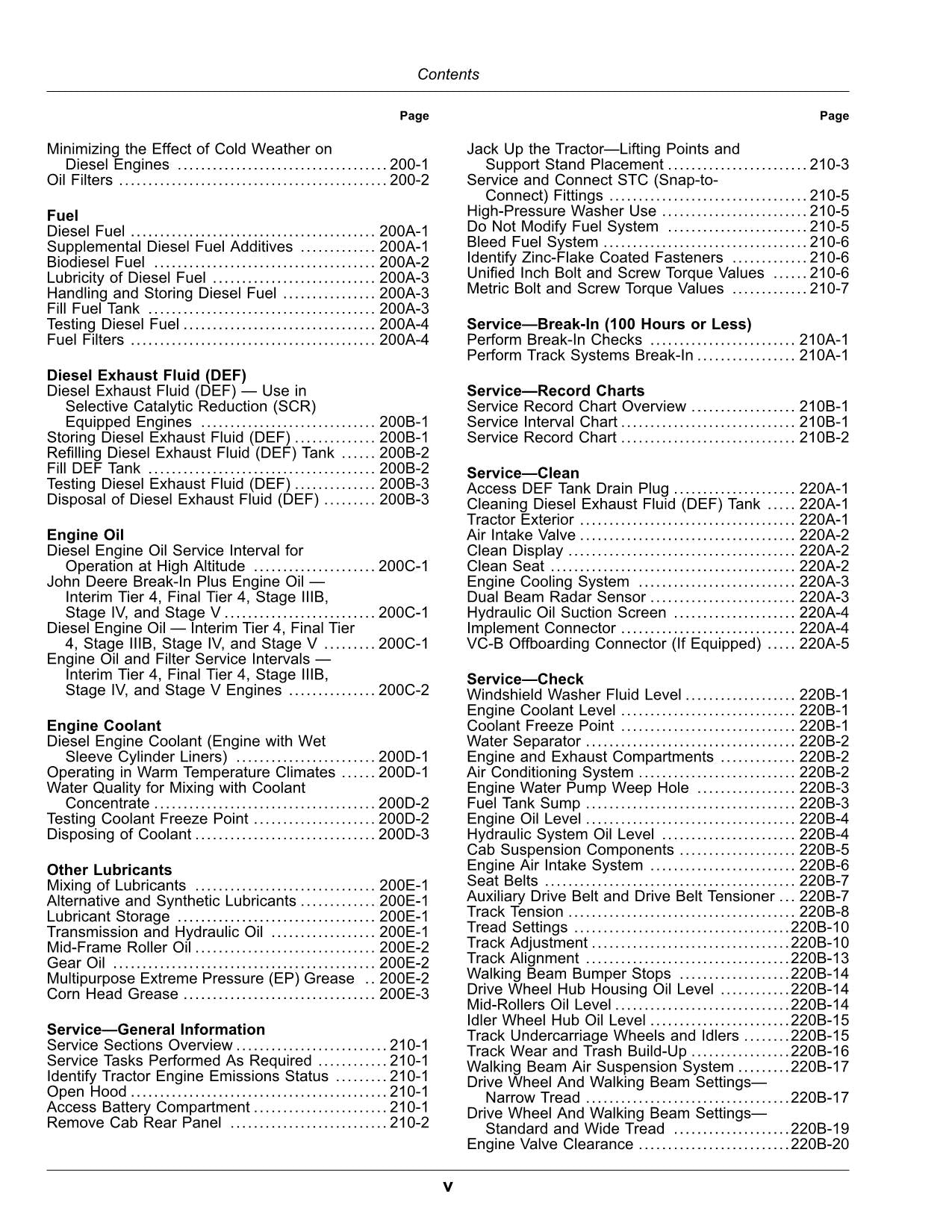 JOHN DEERE 8RT 340 410 310 370 TRACTOR OPERATORS MANUAL #3