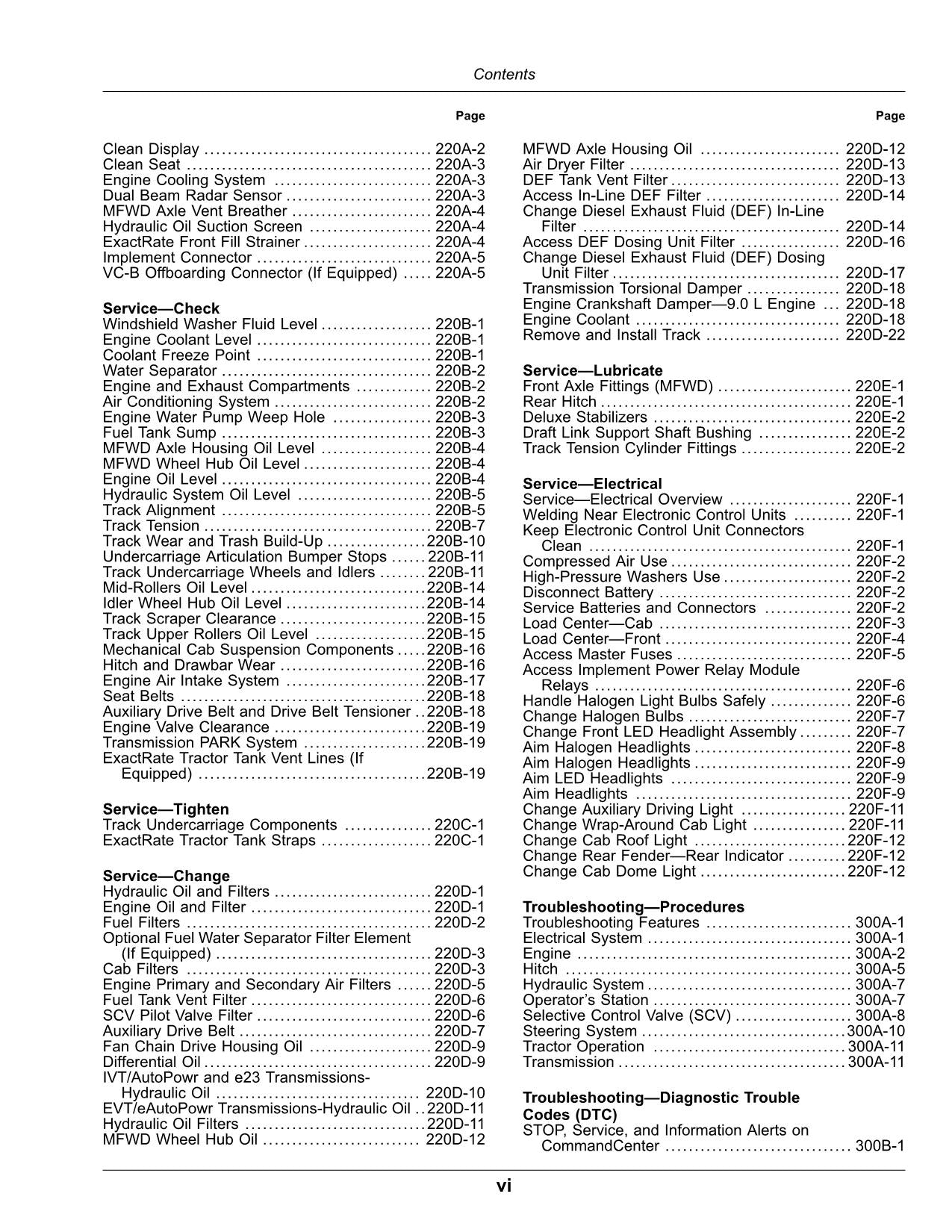 JOHN DEERE 8RX 410 310 370 340 TRACTOR OPERATORS MANUAL #5