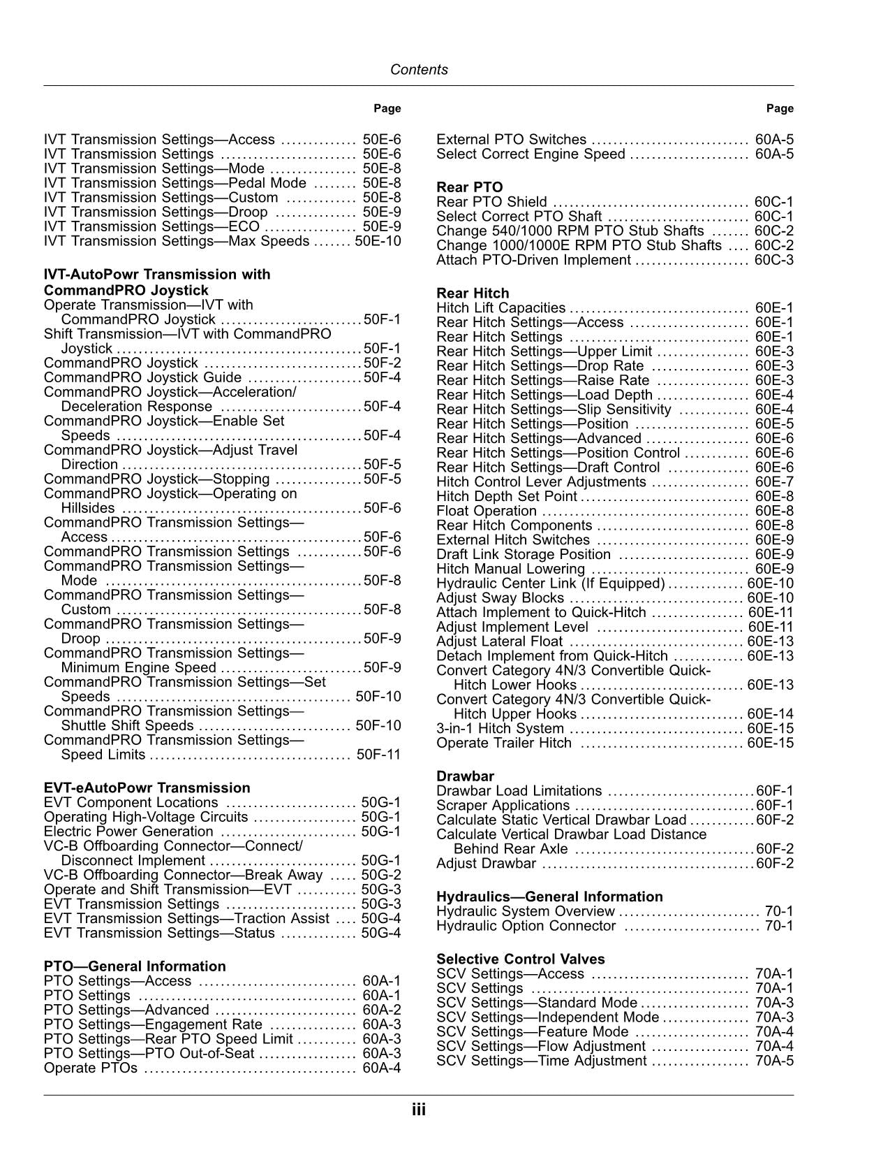 JOHN DEERE 8RX 410 310 370 340 TRAKTOR-BETRIEBSHANDBUCH Nr. 5