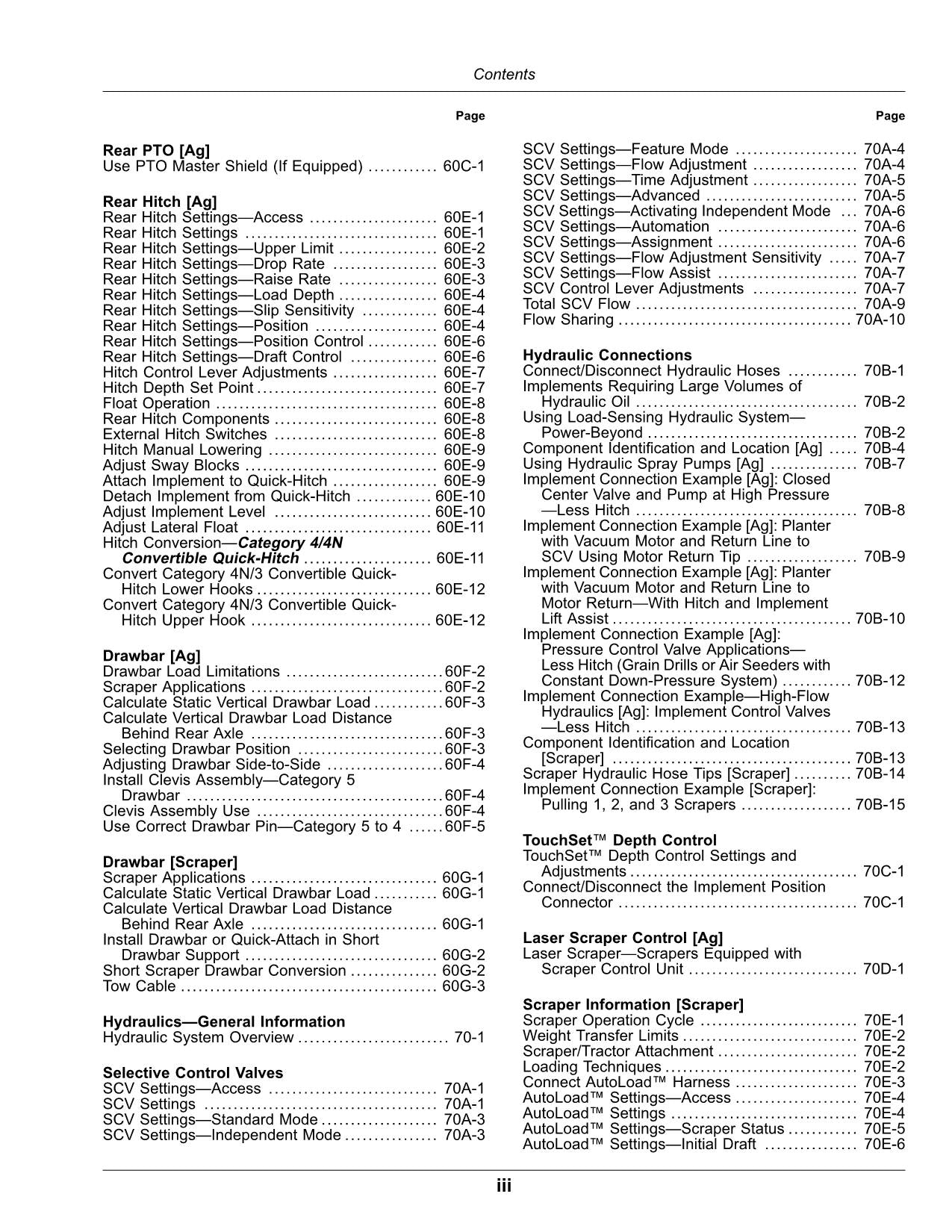 JOHN DEERE 9RX 440 490 540 590 640 TRACTOR OPERATORS MANUAL #2