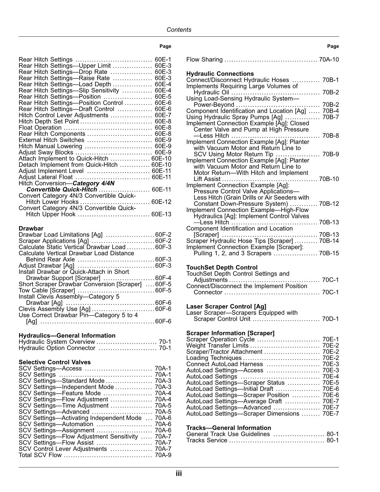 JOHN DEERE 9RX 590 540 640 490 TRACTOR OPERATORS MANUAL #3