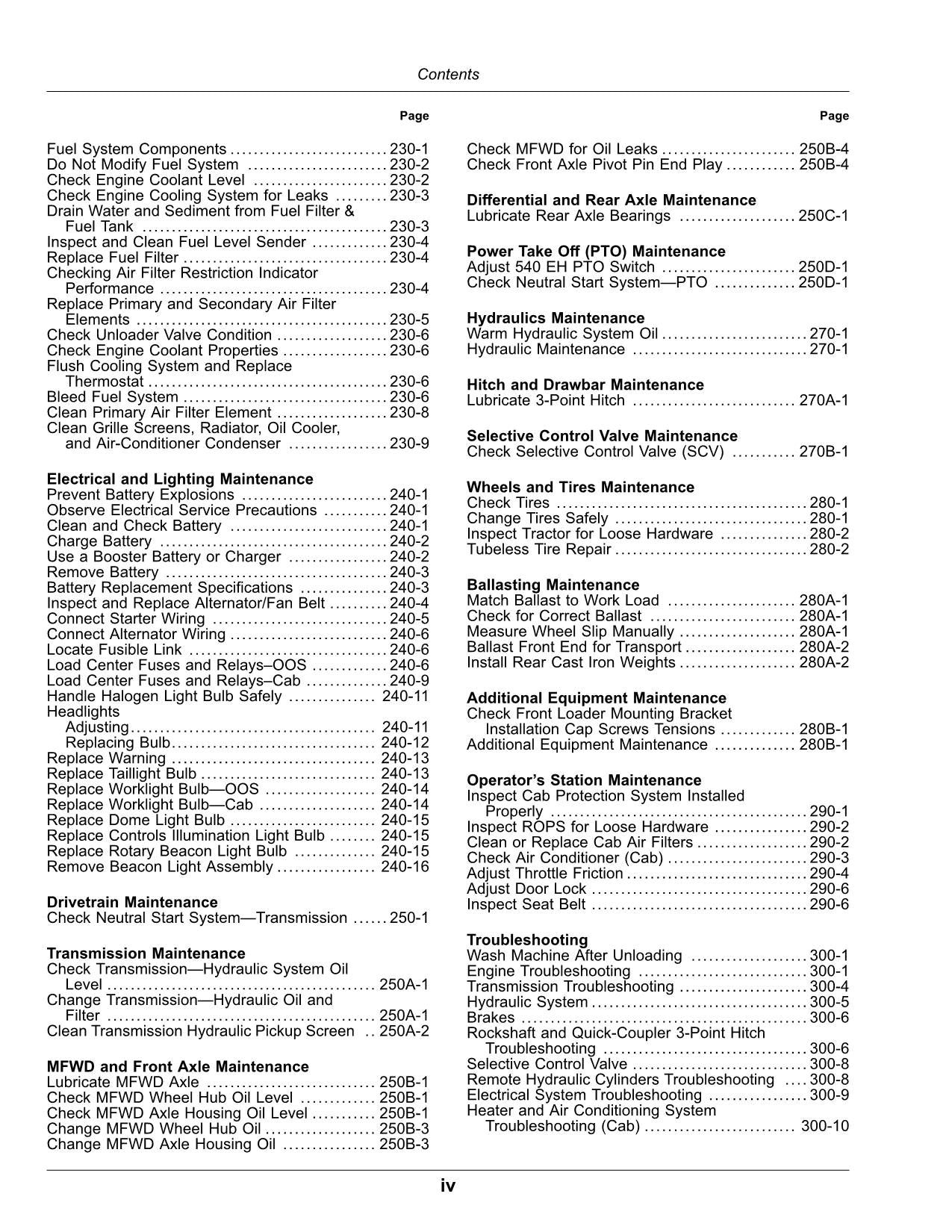 JOHN DEERE 5075EN TRACTOR OPERATORS MANUAL