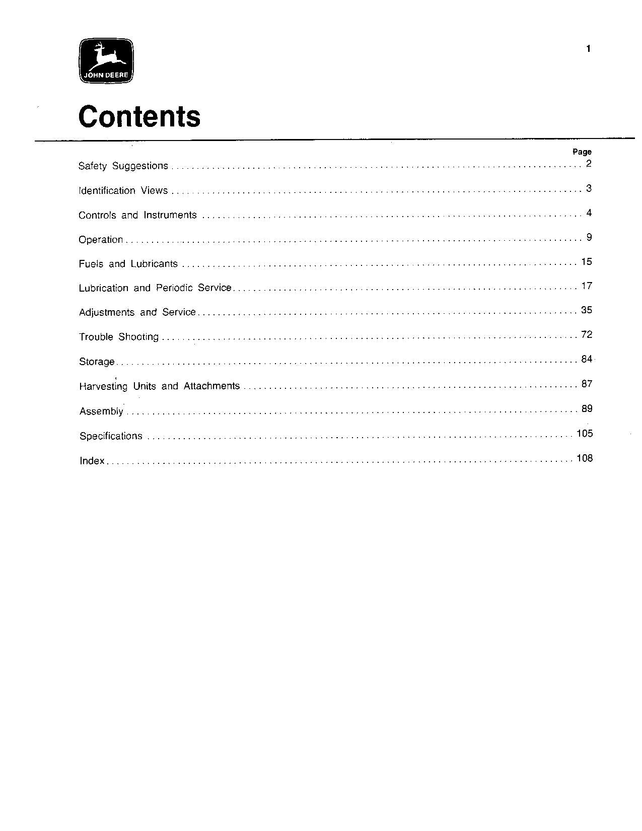 JOHN DEERE 2250 2270 220 WINDROWER OPERATORS MANUAL #1