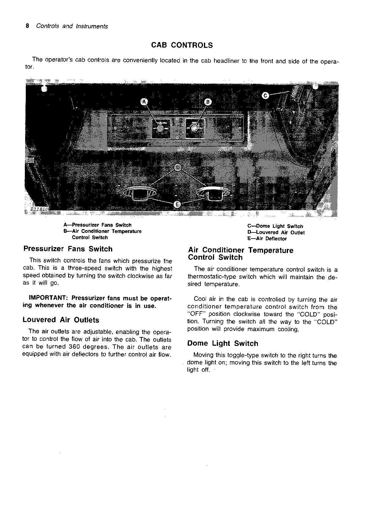 JOHN DEERE 2250 2270 220 WINDROWER OPERATORS MANUAL #1