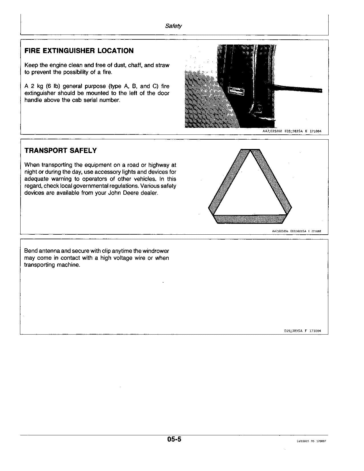 JOHN DEERE 3430 3830 WINDROWER OPERATORS MANUAL #1