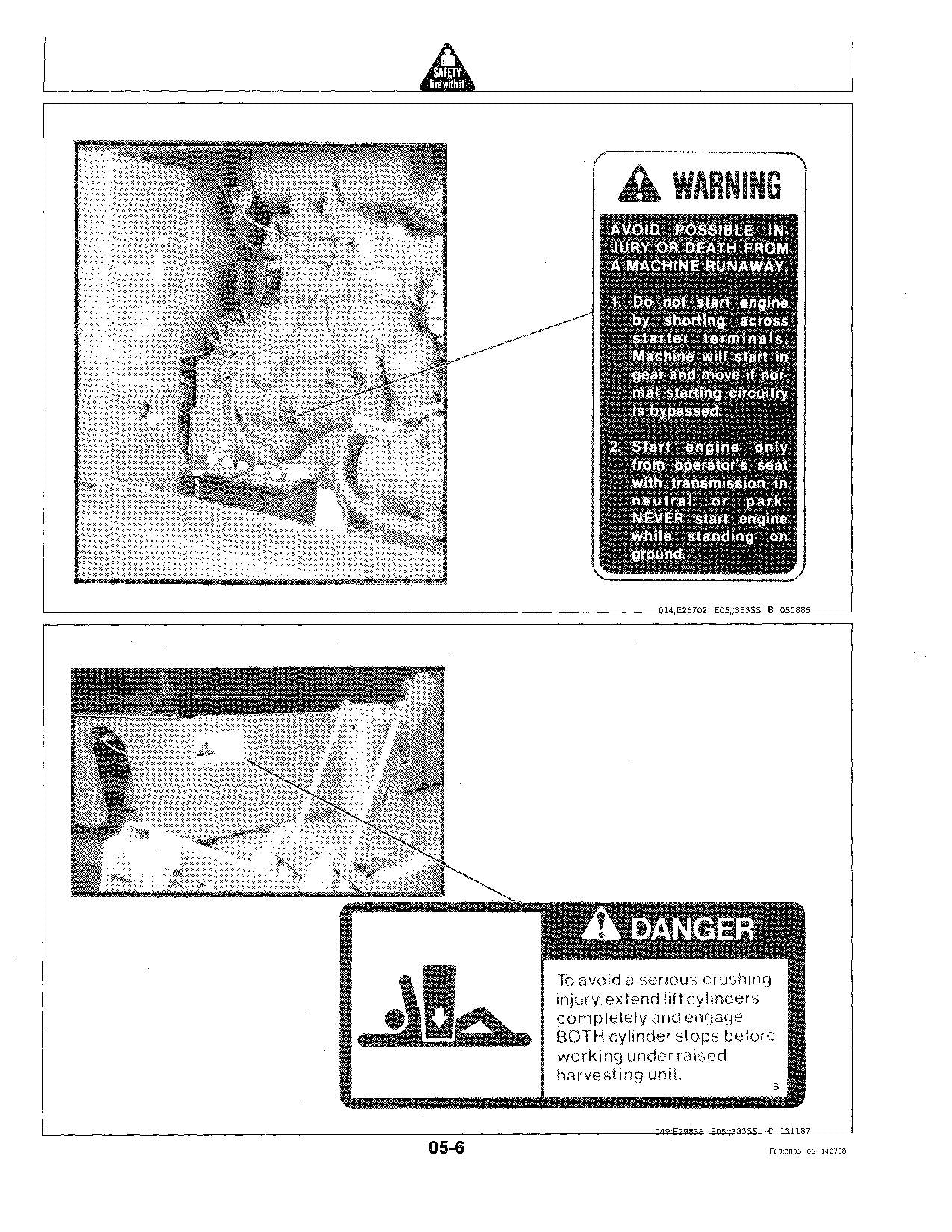 JOHN DEERE 3430 3830 WINDROWER OPERATORS MANUAL #2