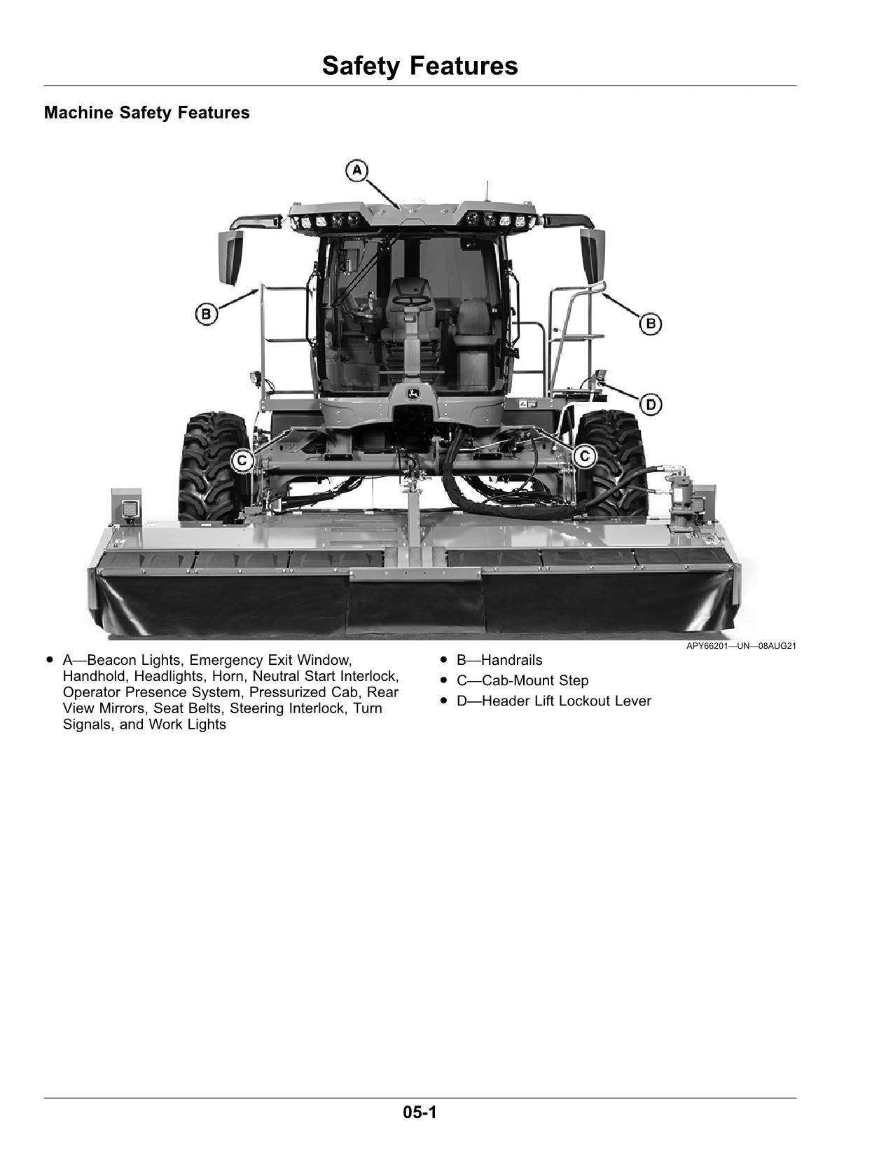 JOHN DEERE W200M W235M WINDROWER OPERATORS MANUAL #1