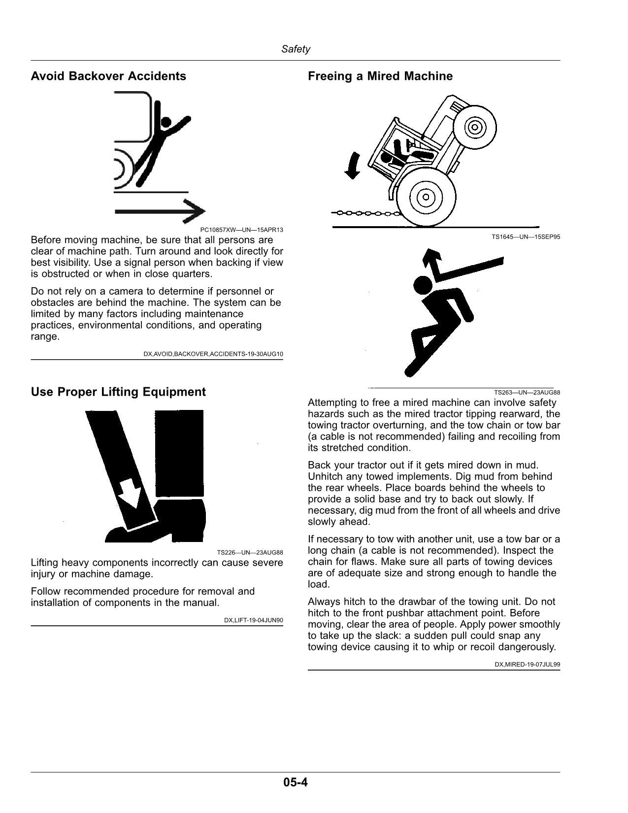 JOHN DEERE W170 WINDROWER OPERATORS MANUAL #2