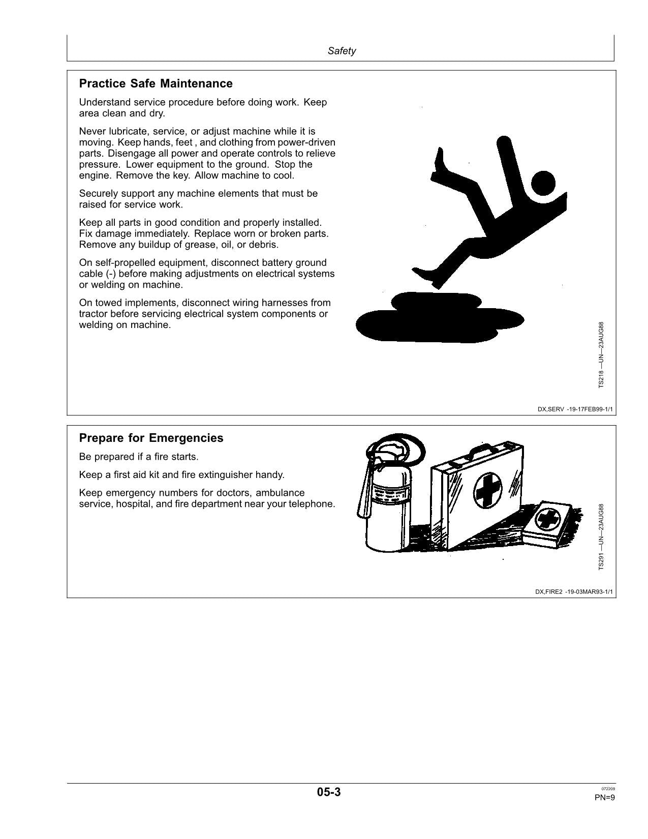 JOHN DEERE 1890 1895 AIR DRILL OPERATORS MANUAL #3