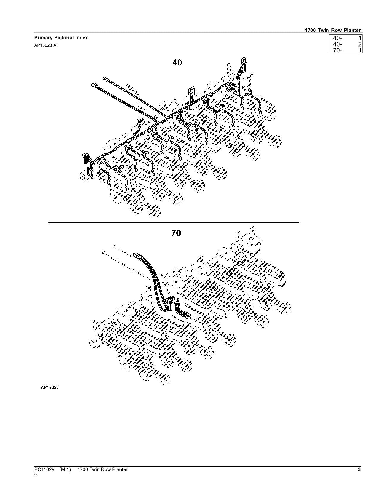 JOHN DEERE 1700 PLANTER ERSATZTEILKATALOGHANDBUCH #2