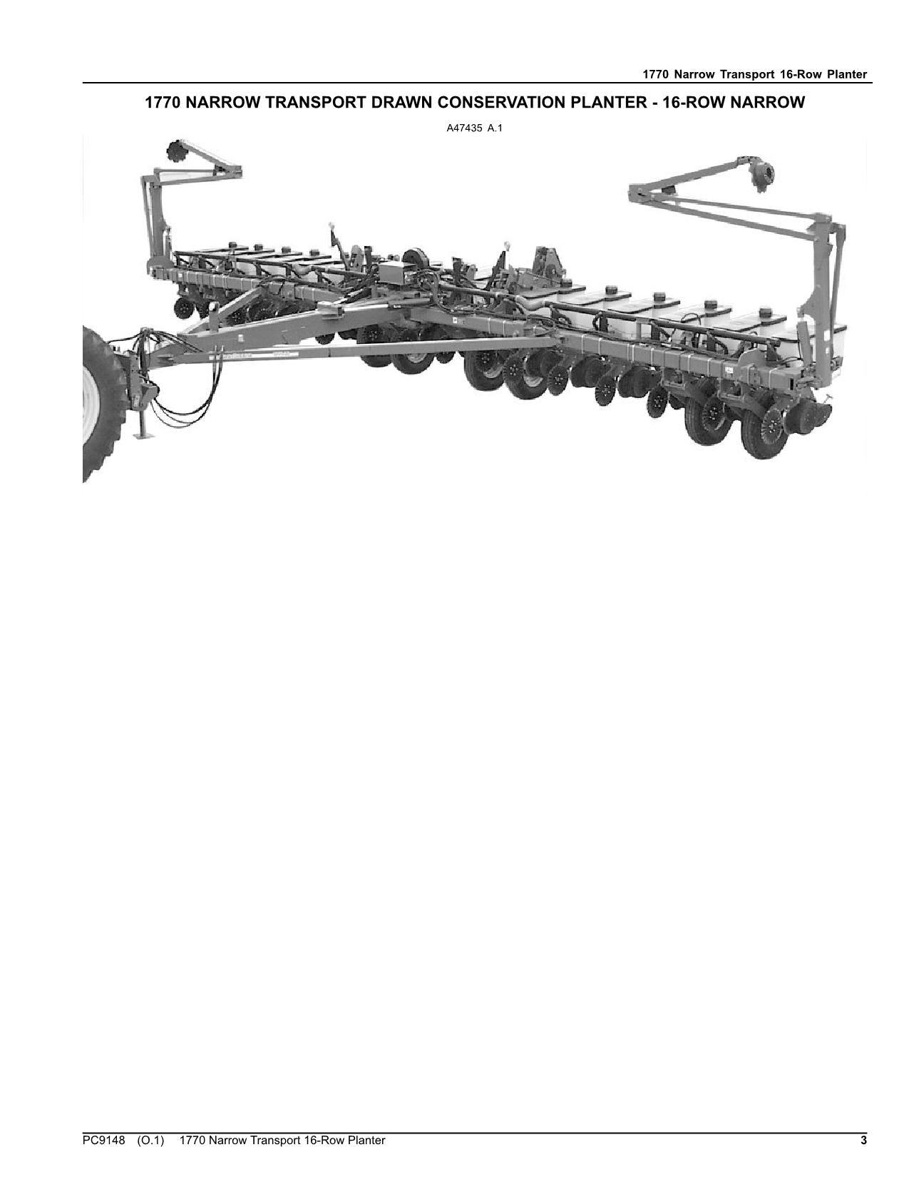 JOHN DEERE 1770NT PFLANZMASCHINEN-ERSATZTEILKATALOGHANDBUCH #1