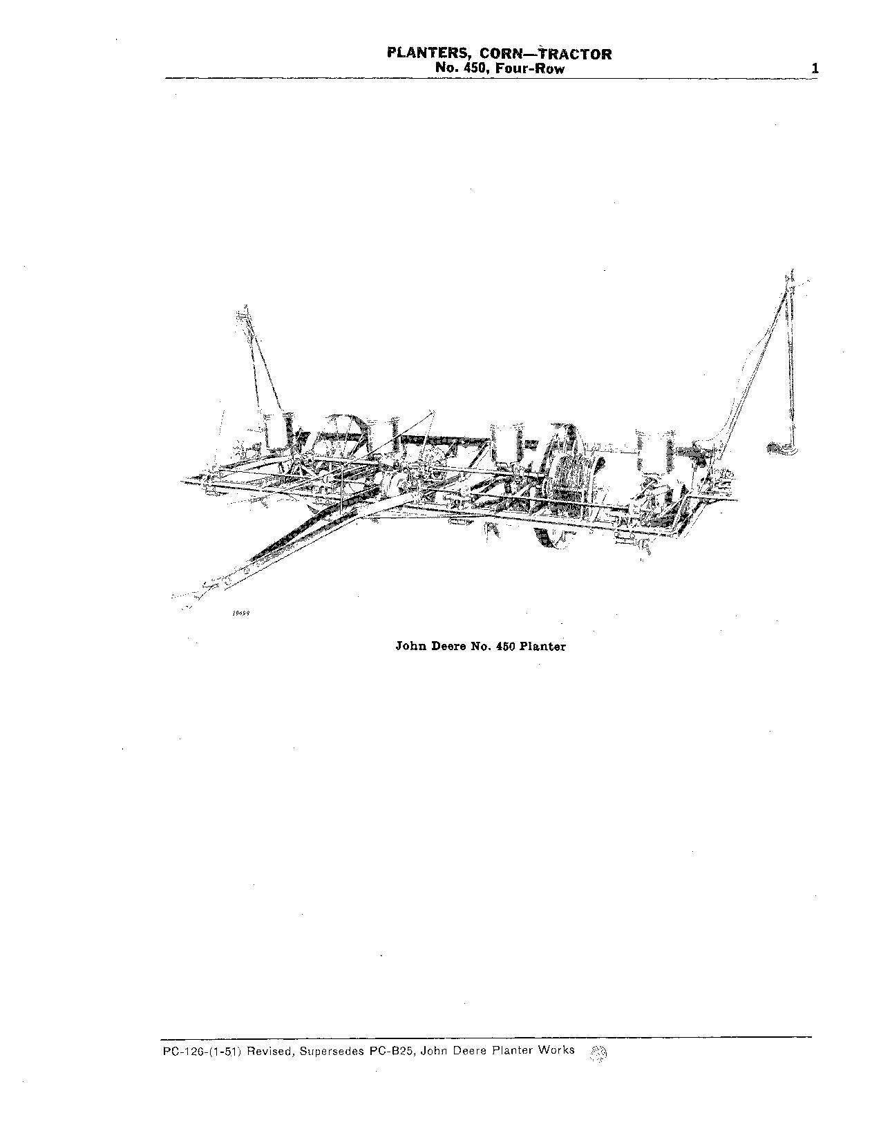 JOHN DEERE 44W PFLANZMASCHINE ERSATZTEILKATALOGHANDBUCH