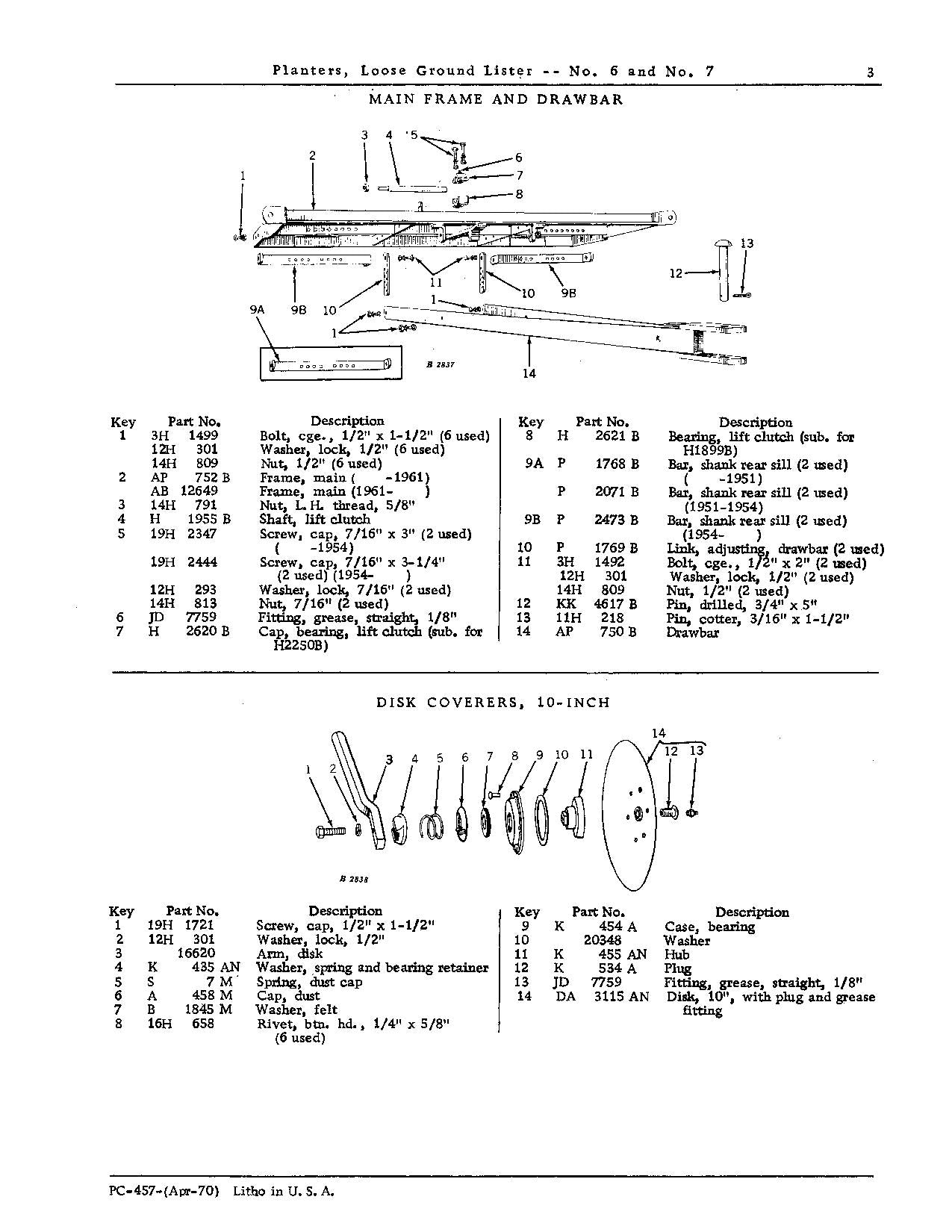 MANUEL DU CATALOGUE DES PIÈCES DU SEMOIR JOHN DEERE 6 7