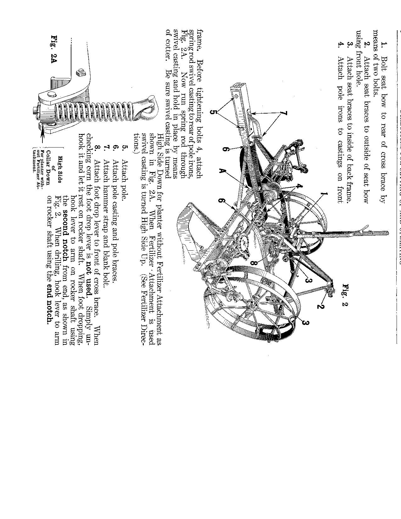 JOHN DEERE 999F PLANTER PARTS CATALOG MANUAL