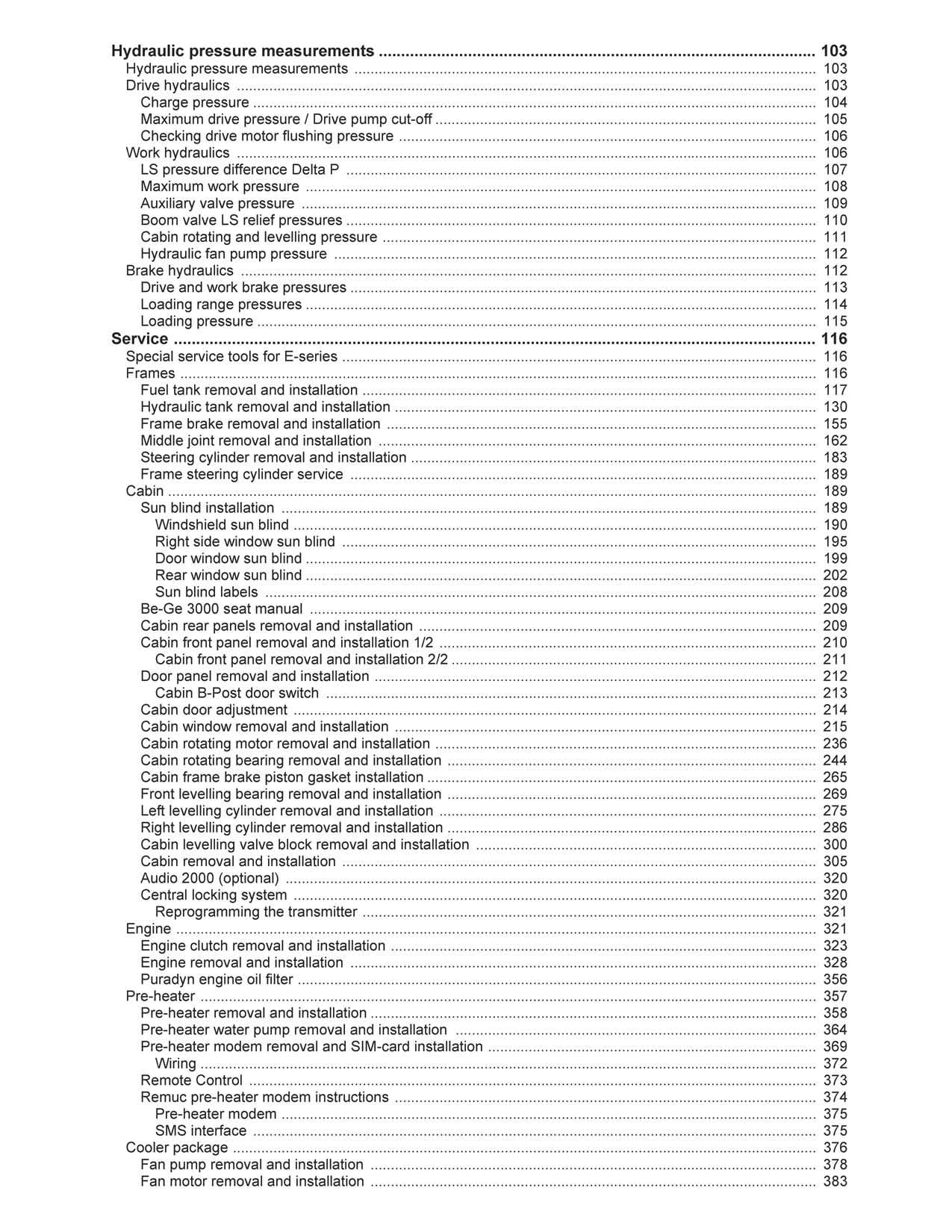 JOHN DEERE CTL FORWARDER REPAIR SERVICE TECHNICAL MANUAL F074265