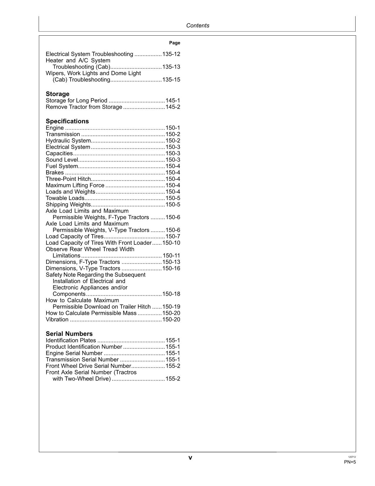 JOHN DEERE 5080GF 5090GF 5080GV 5090GV 5100GV TRACTOR OPERATORS MANUAL AUSTRALIA