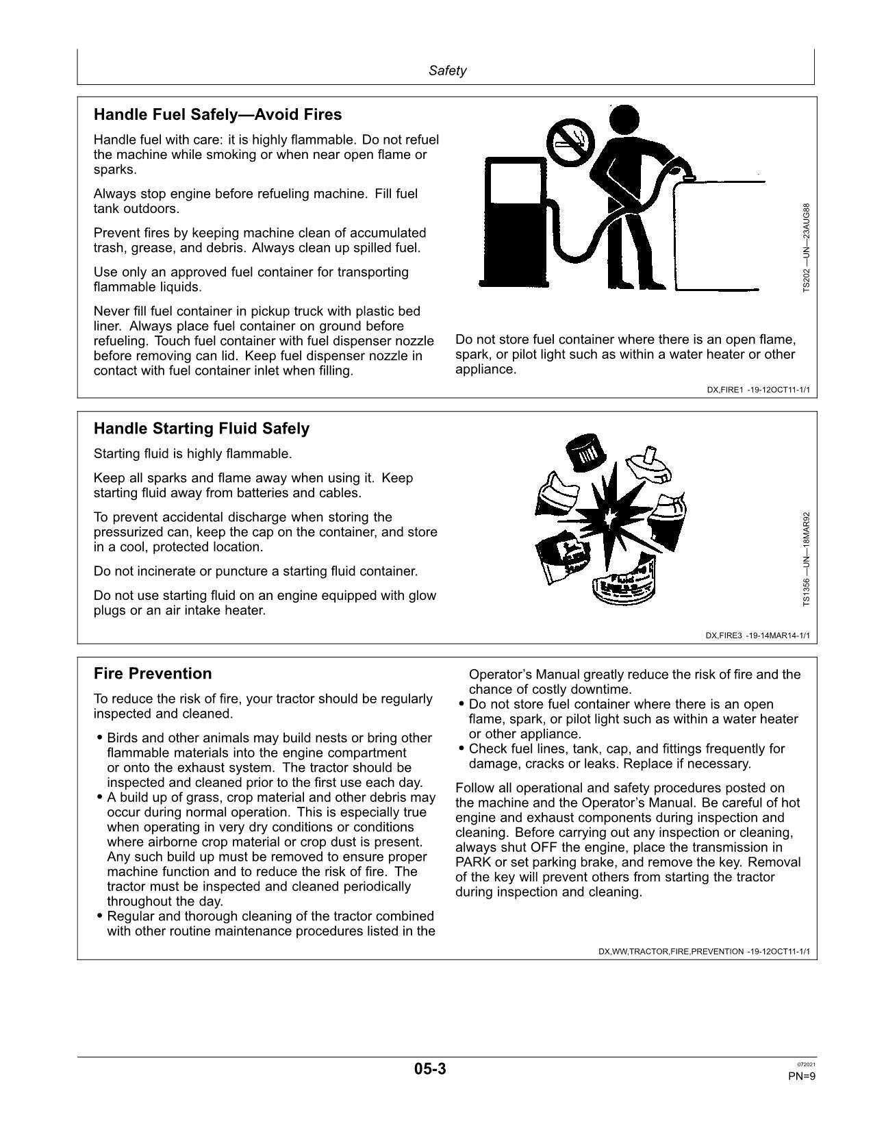 JOHN DEERE 5050E TRACTOR OPERATORS MANUAL AUSTRALIA