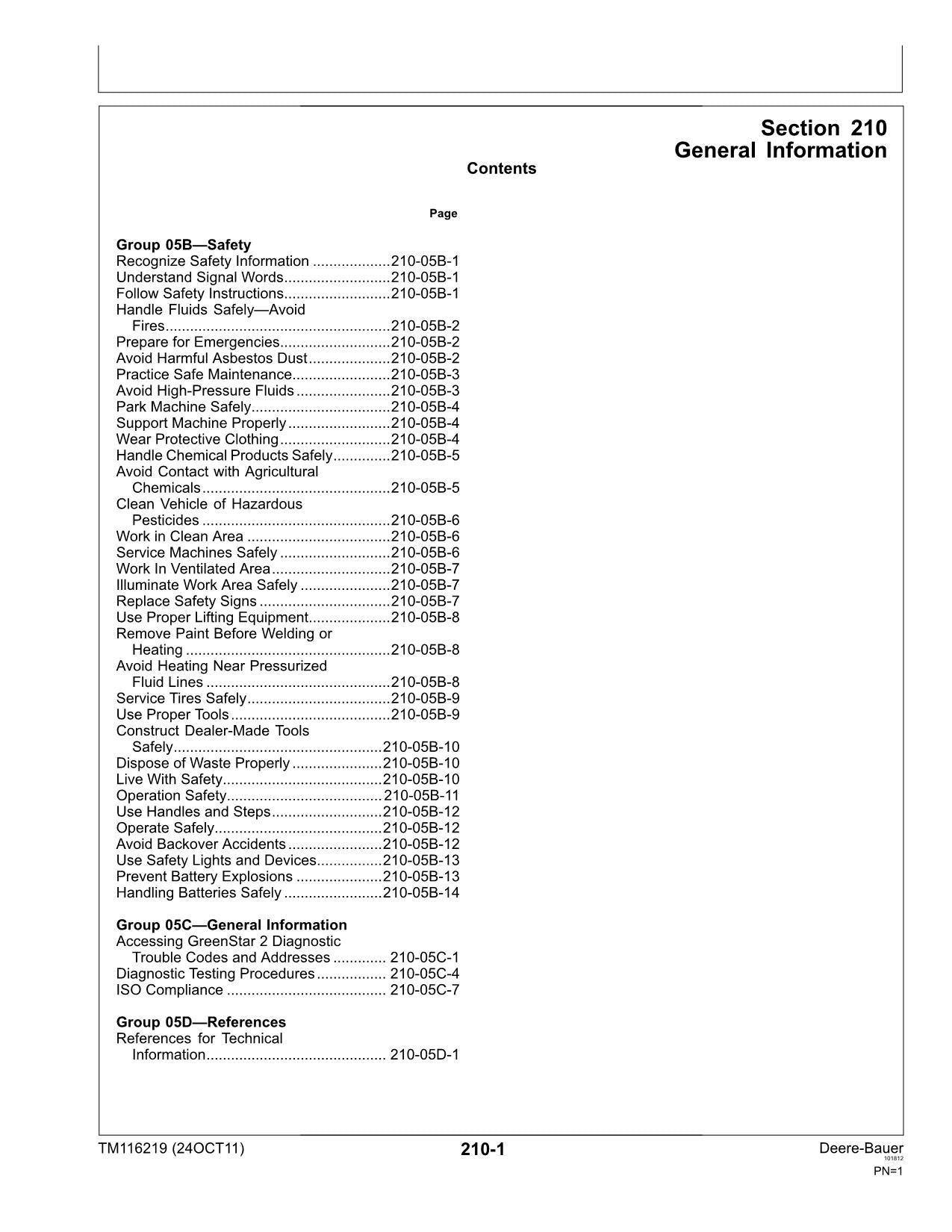 JONH DEERE DB58 DB60 DB44 DB120 DB50 DB55 DB37 PLANTER SERVICE MANUAL TM116219