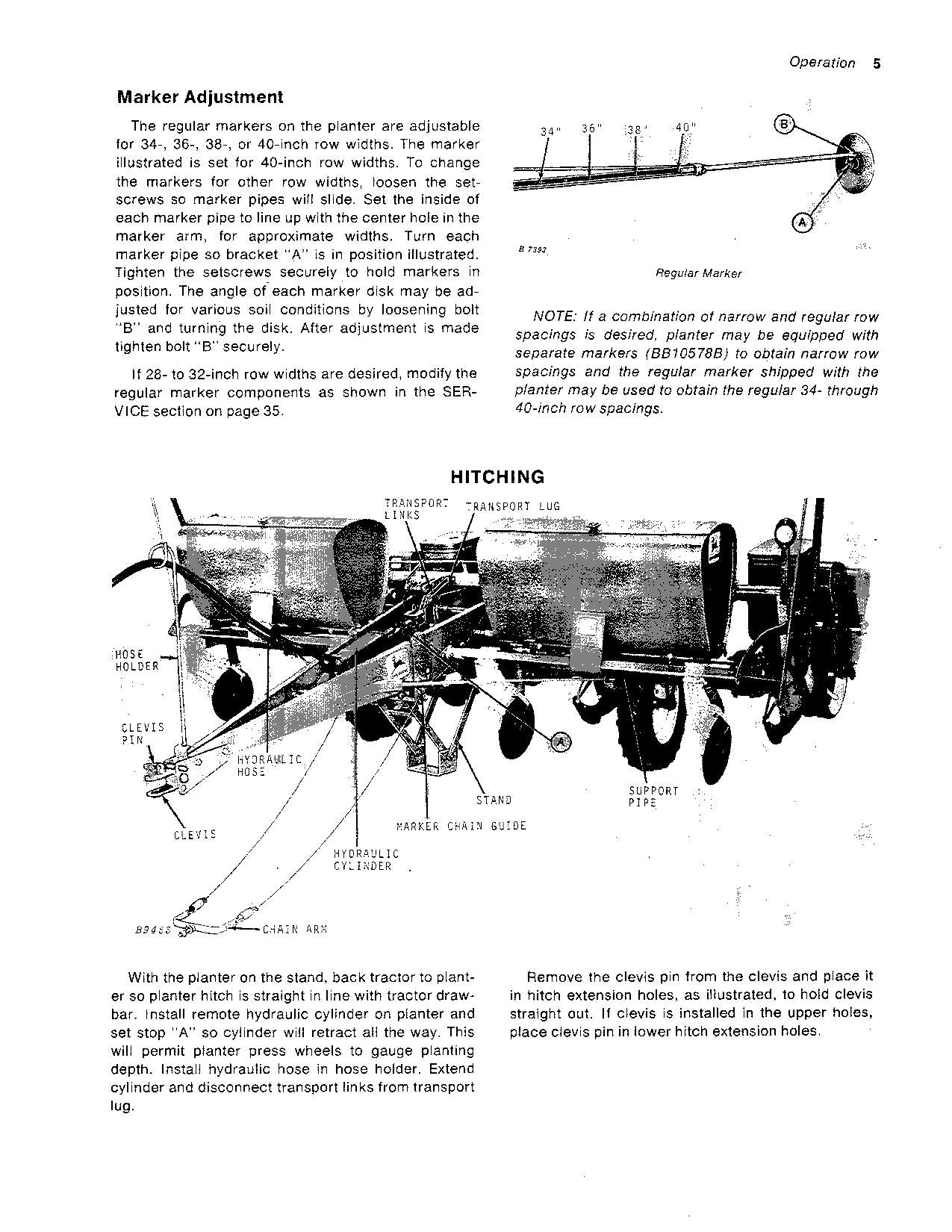 JOHN DEERE 1240 SÄMASCHINE BEDIENUNGSANLEITUNG