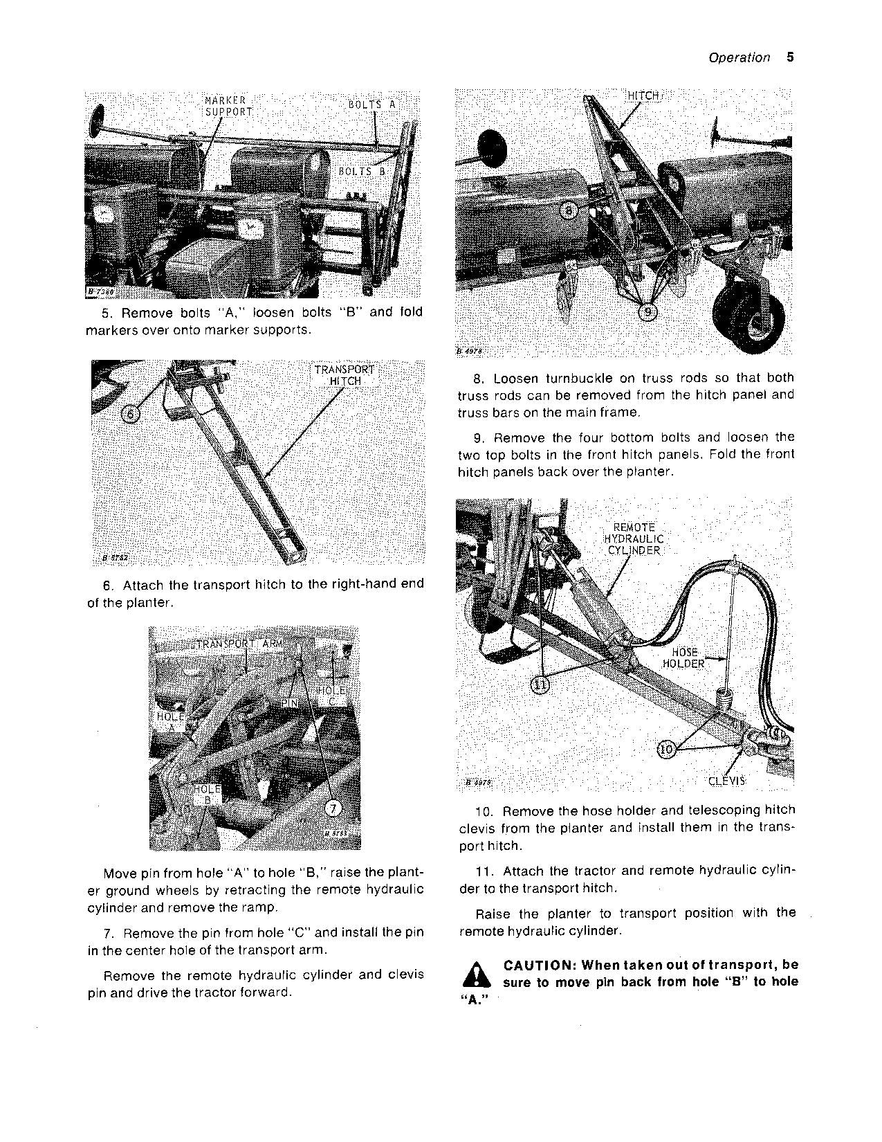 MANUEL D'UTILISATION DU SEMOIR JOHN DEERE 1260 1280