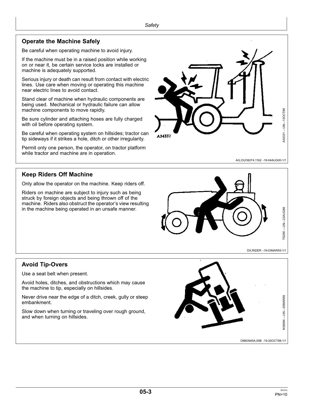 MANUEL D'UTILISATION DU SEMOIR JOHN DEERE 1705 #1