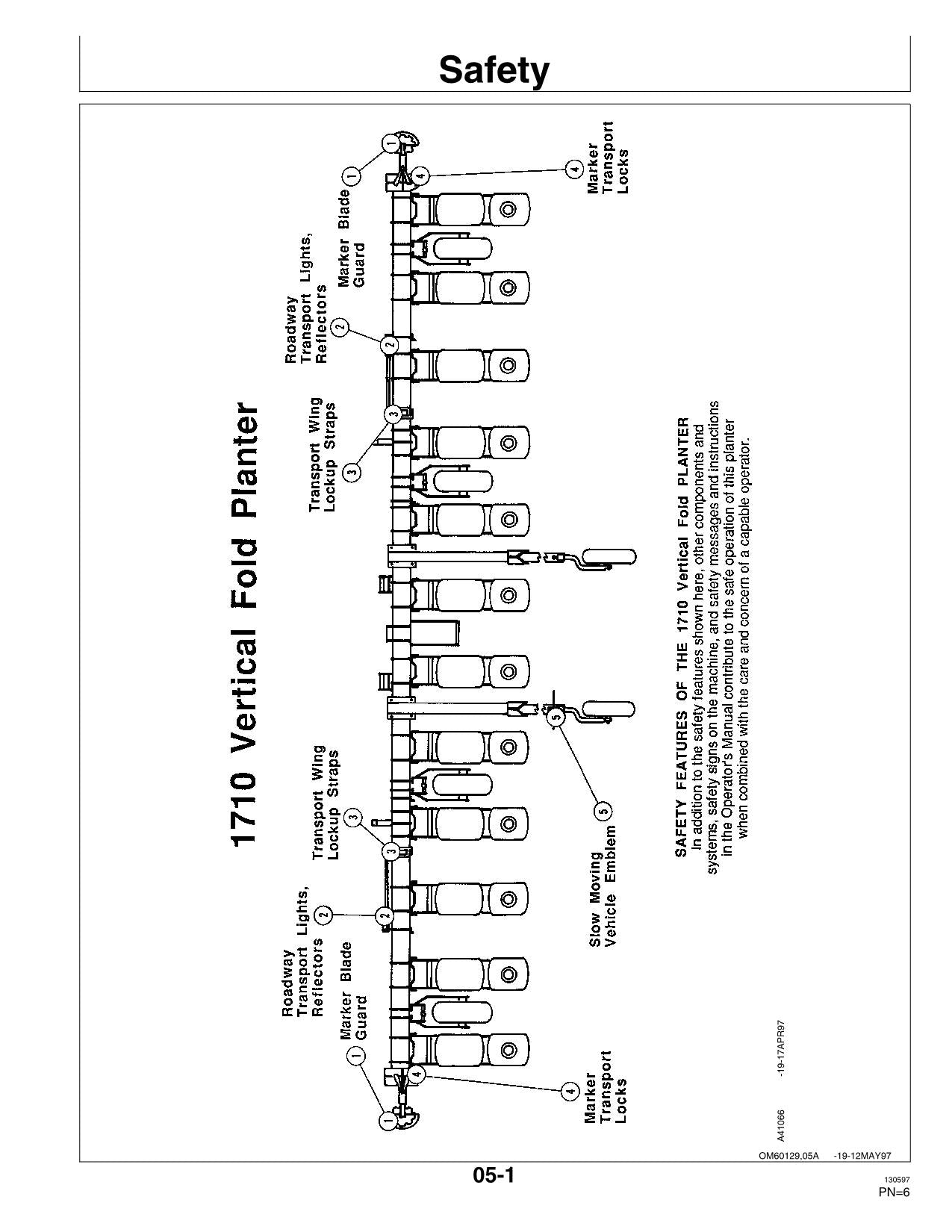 JOHN DEERE 1710 PLANTER OPERATORS MANUAL #2