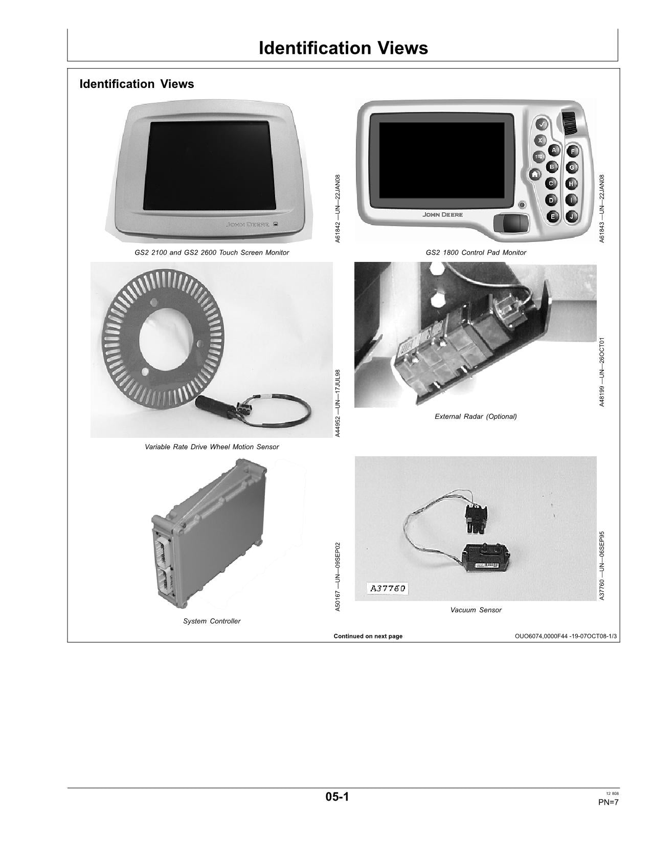 JOHN DEERE SEEDSTAR 2 MONITOR PLANTER BEDIENUNGSANLEITUNG 730101-735100