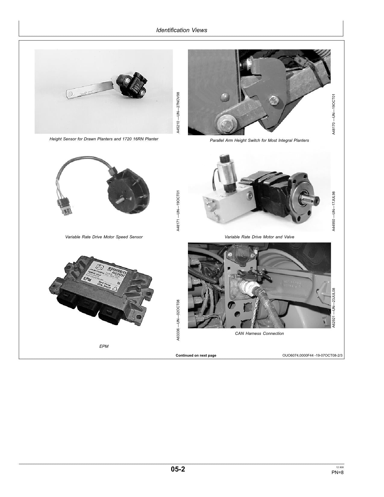 JOHN DEERE SEEDSTAR 2 MONITOR PLANTER OPERATORS MANUAL 730101-735100