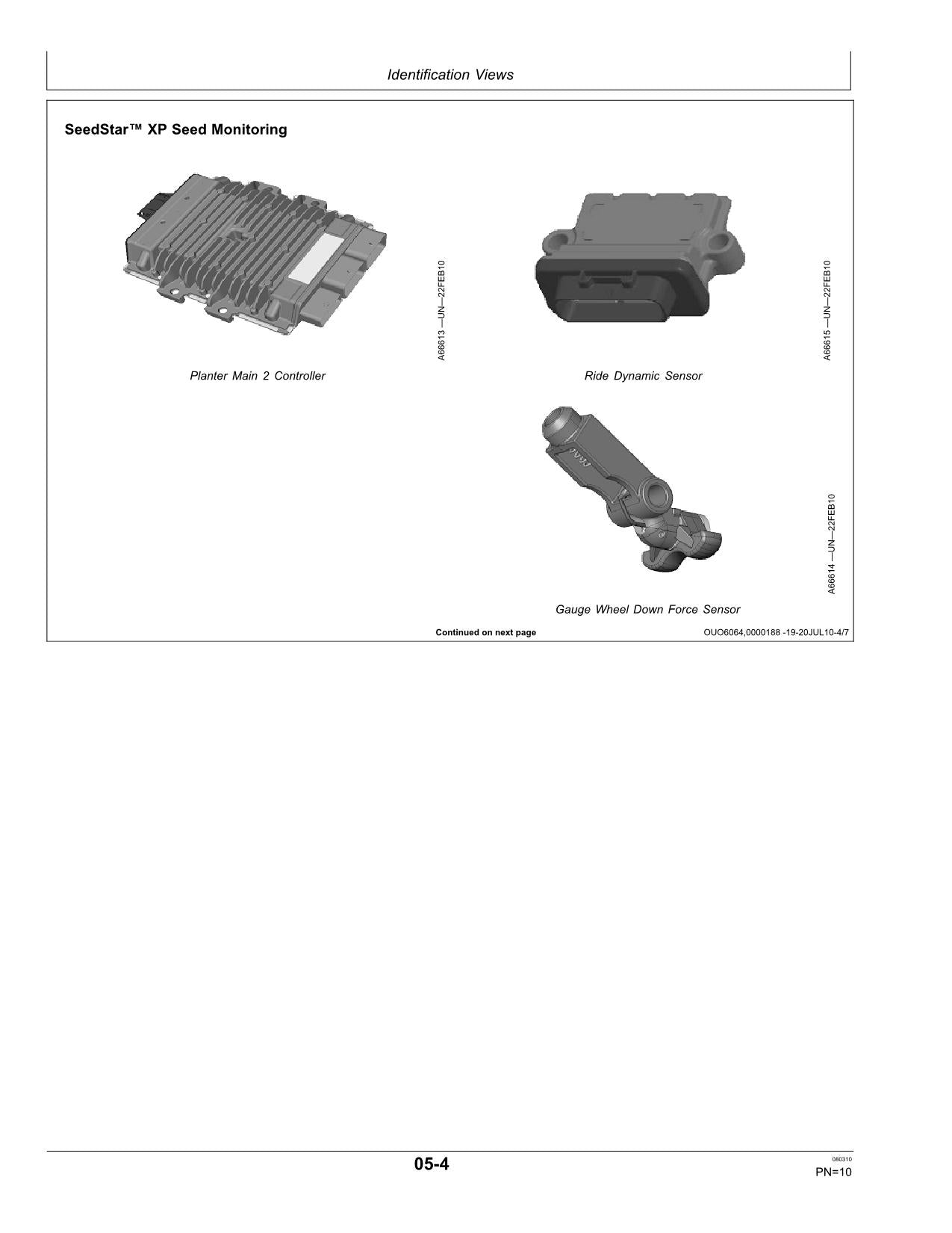 JOHN DEERE SEEDSTAR 2 SEEDSTAR XP MONITOR PLANTER OPERATORS MANUAL -735101