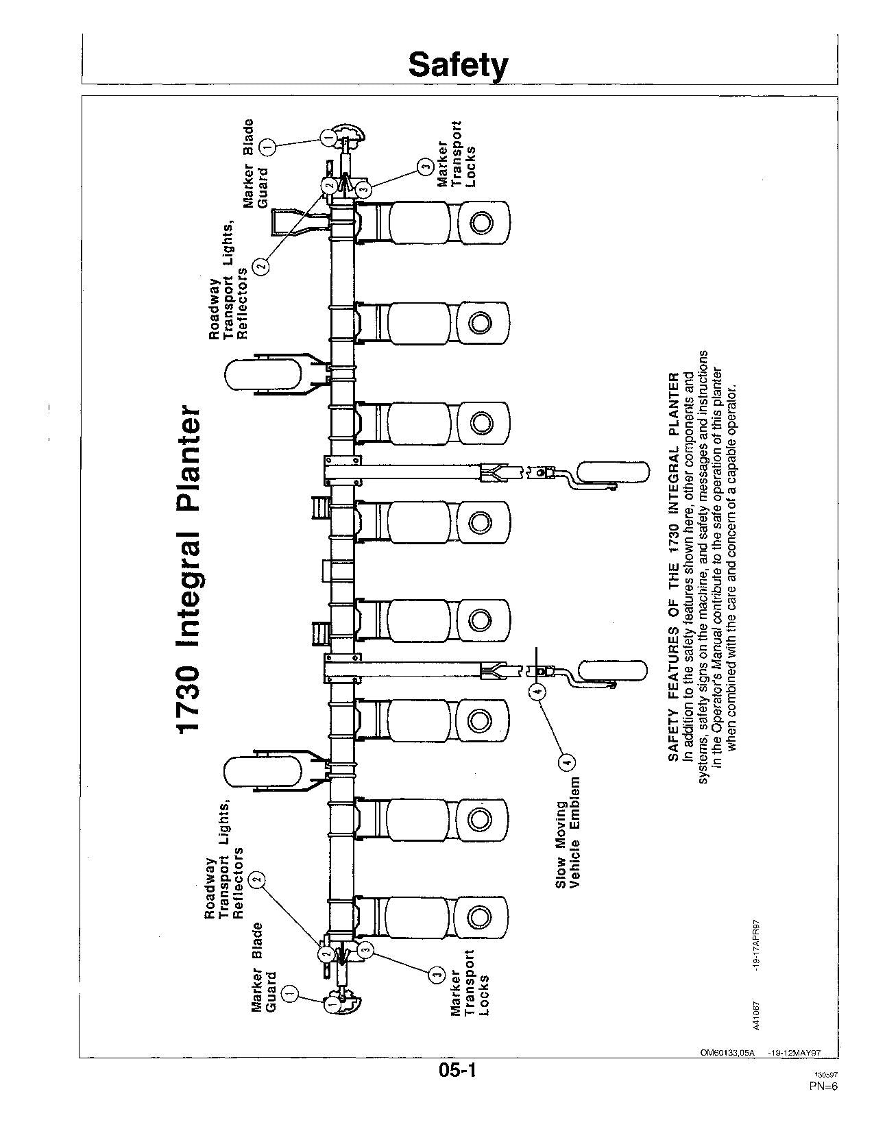 JOHN DEERE 1730 PLANTER OPERATORS MANUAL #2