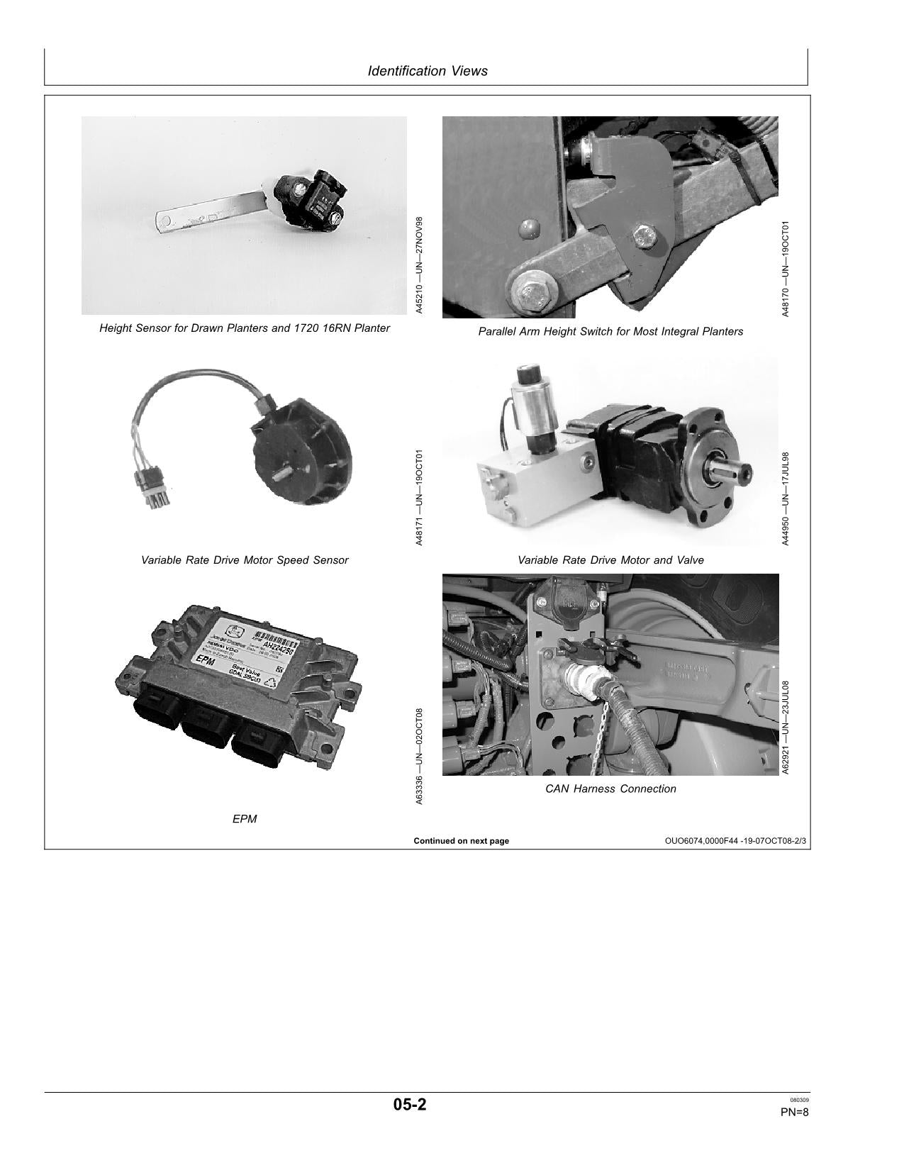 JOHN DEERE SEEDSTAR 2 MONITOR PLANTER OPERATORS MANUAL