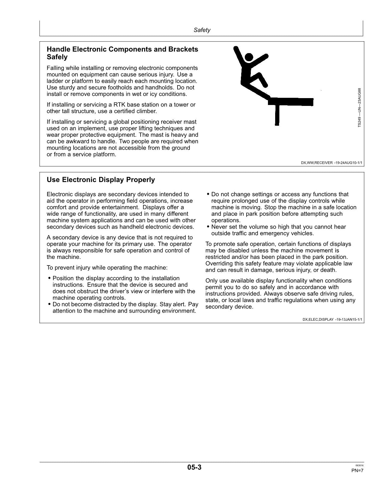 JOHN DEERE AMS SEEDSTAR MOBILE PLANTER OPERATORS MANUAL