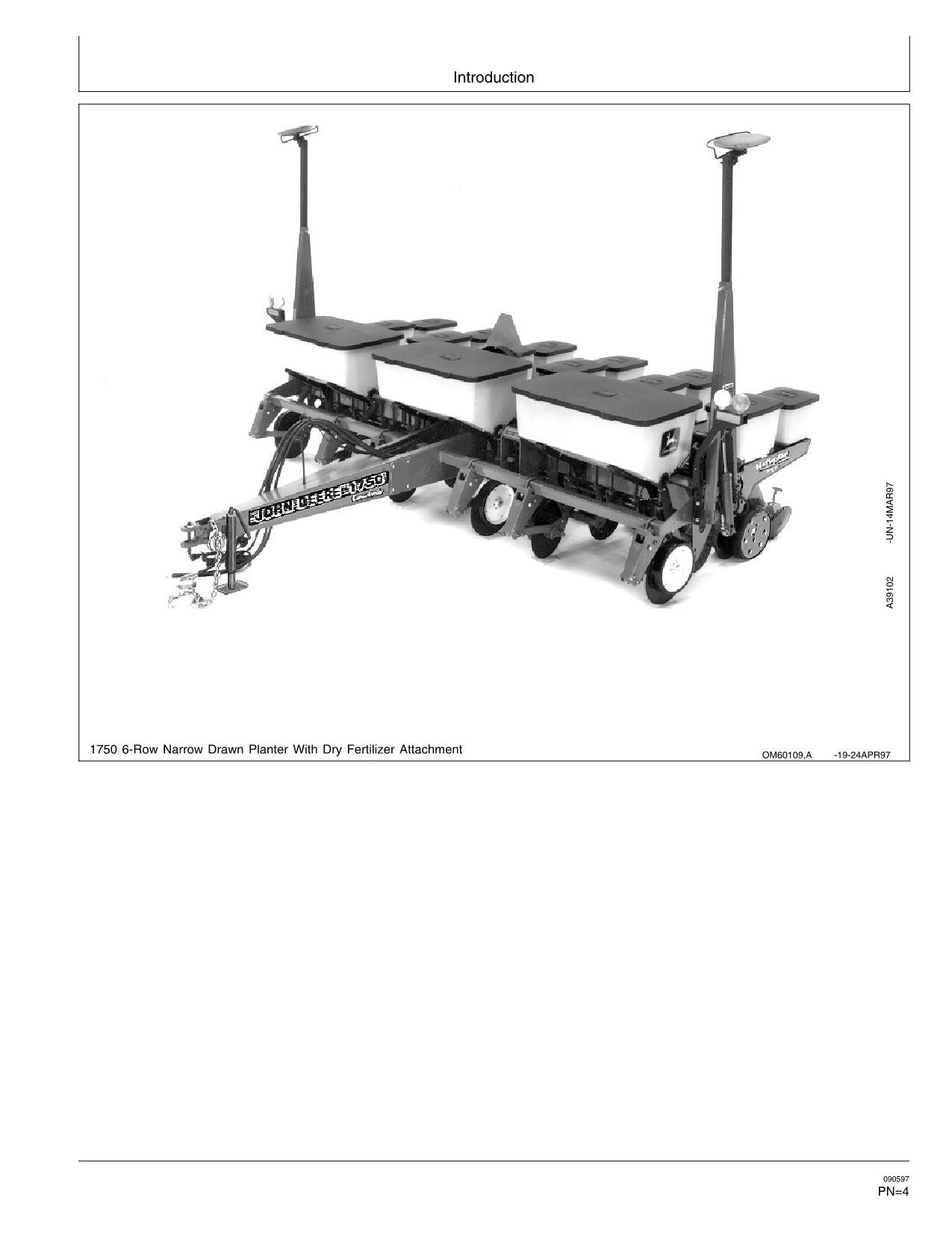 MANUEL D'UTILISATION DU SEMOIR JOHN DEERE 1750 #2