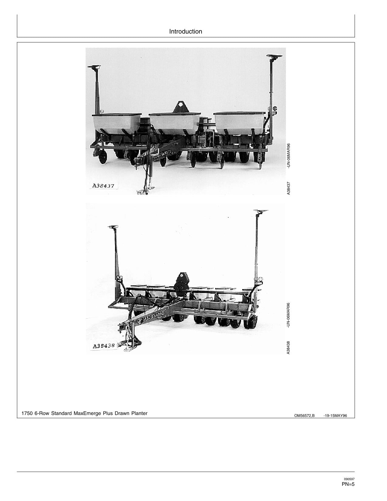 JOHN DEERE 1750 PLANTER OPERATORS MANUAL #8