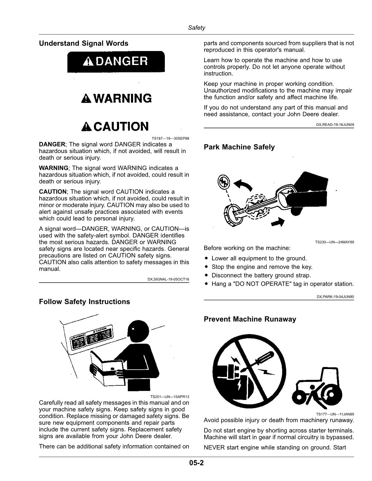 JOHN DEERE 1755 PLANTER OPERATORS MANUAL #1