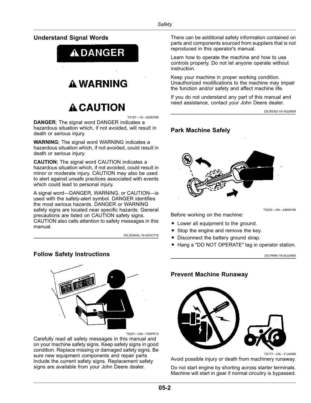 JOHN DEERE 1755 PLANTER OPERATORS MANUAL #2