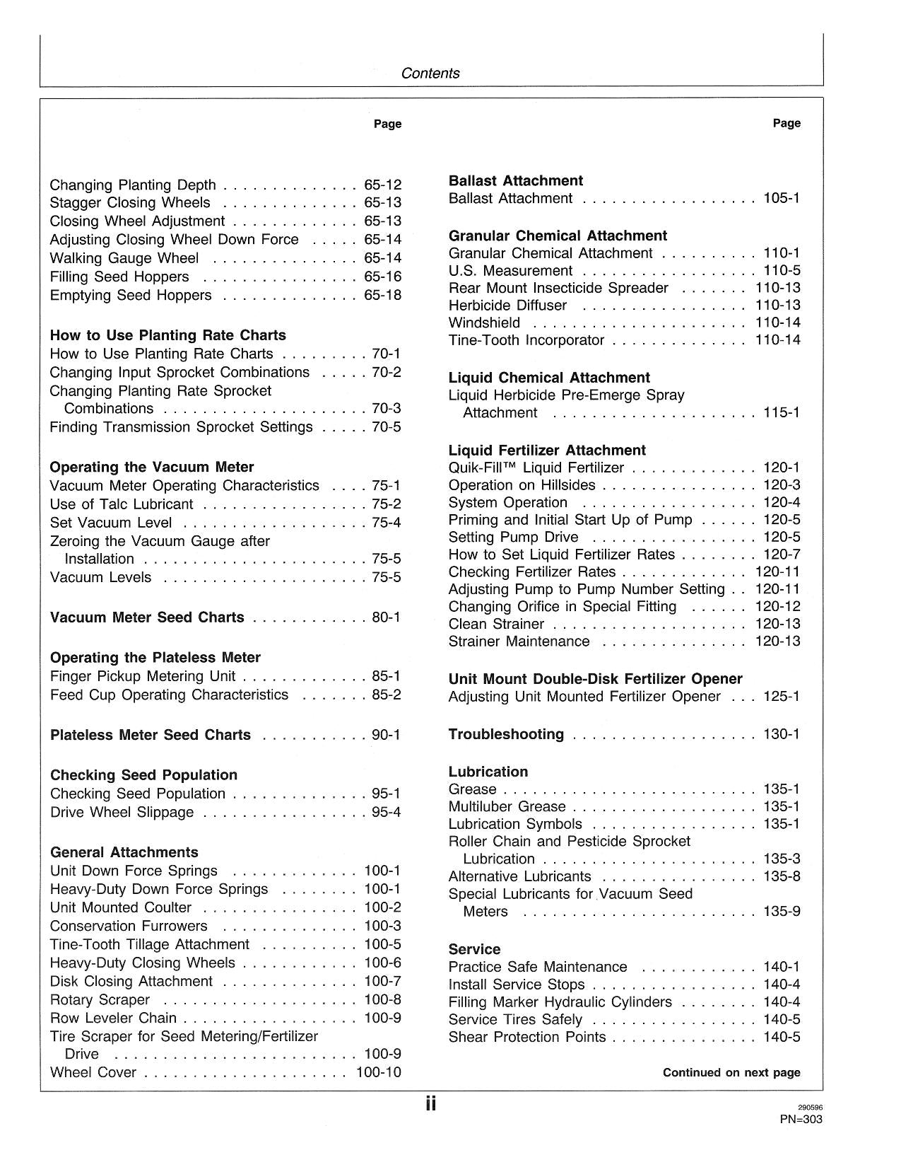 JOHN DEERE 1760 8 ROW NARROW 8 ROW WIDE  PLANTER OPERATORS MANUAL #2